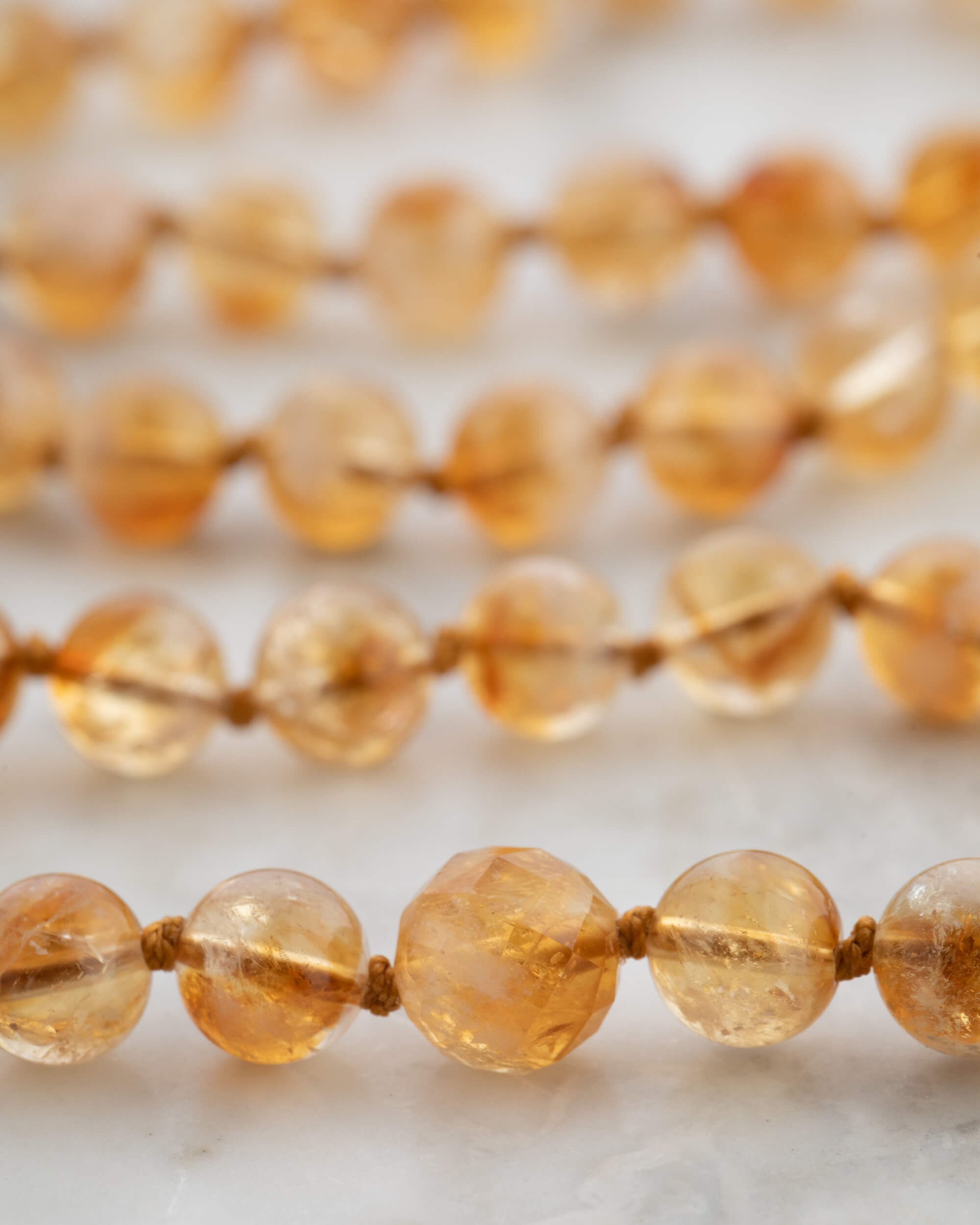 Codificador Doble Citrino 90 Cuentas - Voluntad y Luz (Agesta)