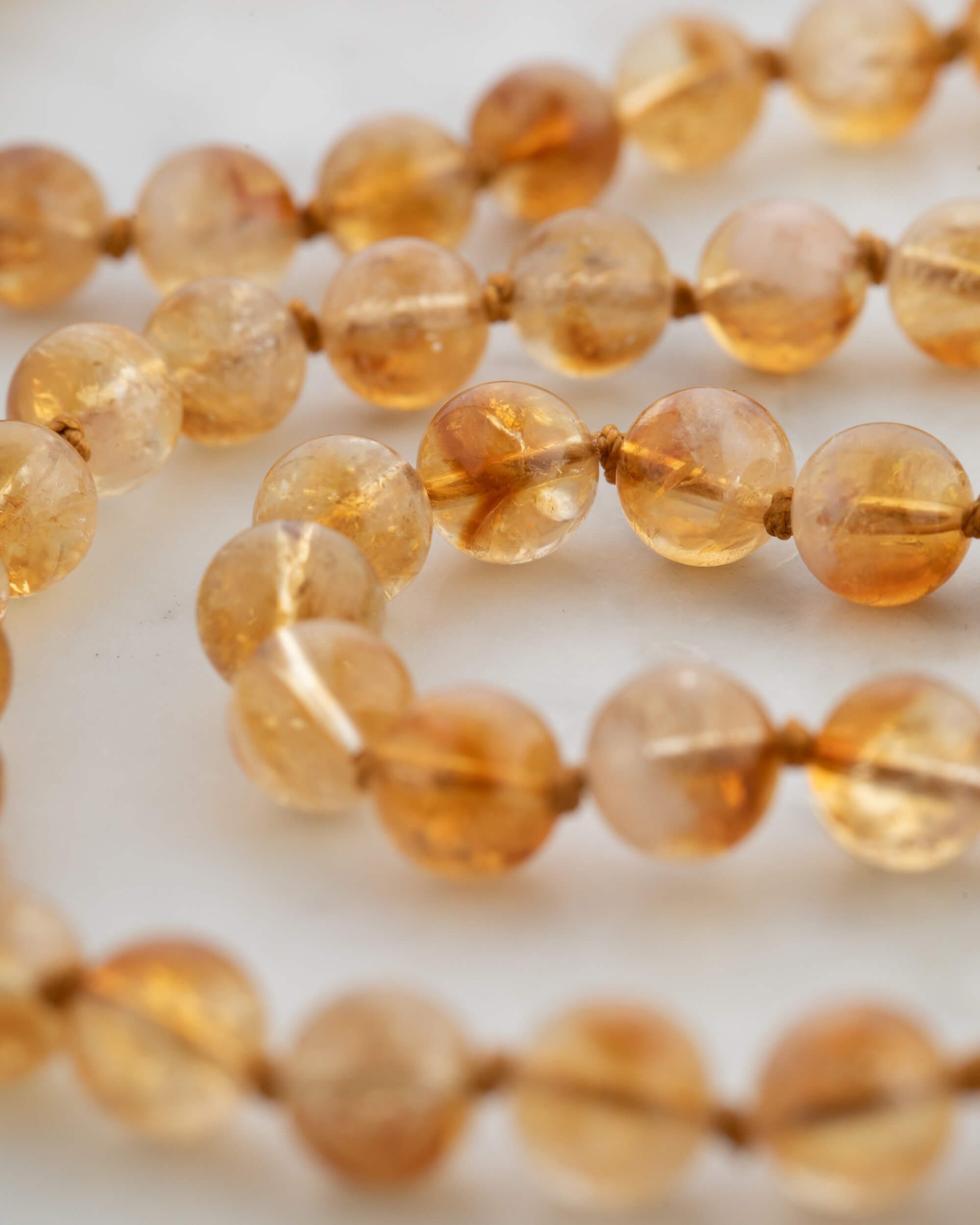 Codificador Doble Citrino 90 Cuentas - Voluntad y Luz (Agesta)