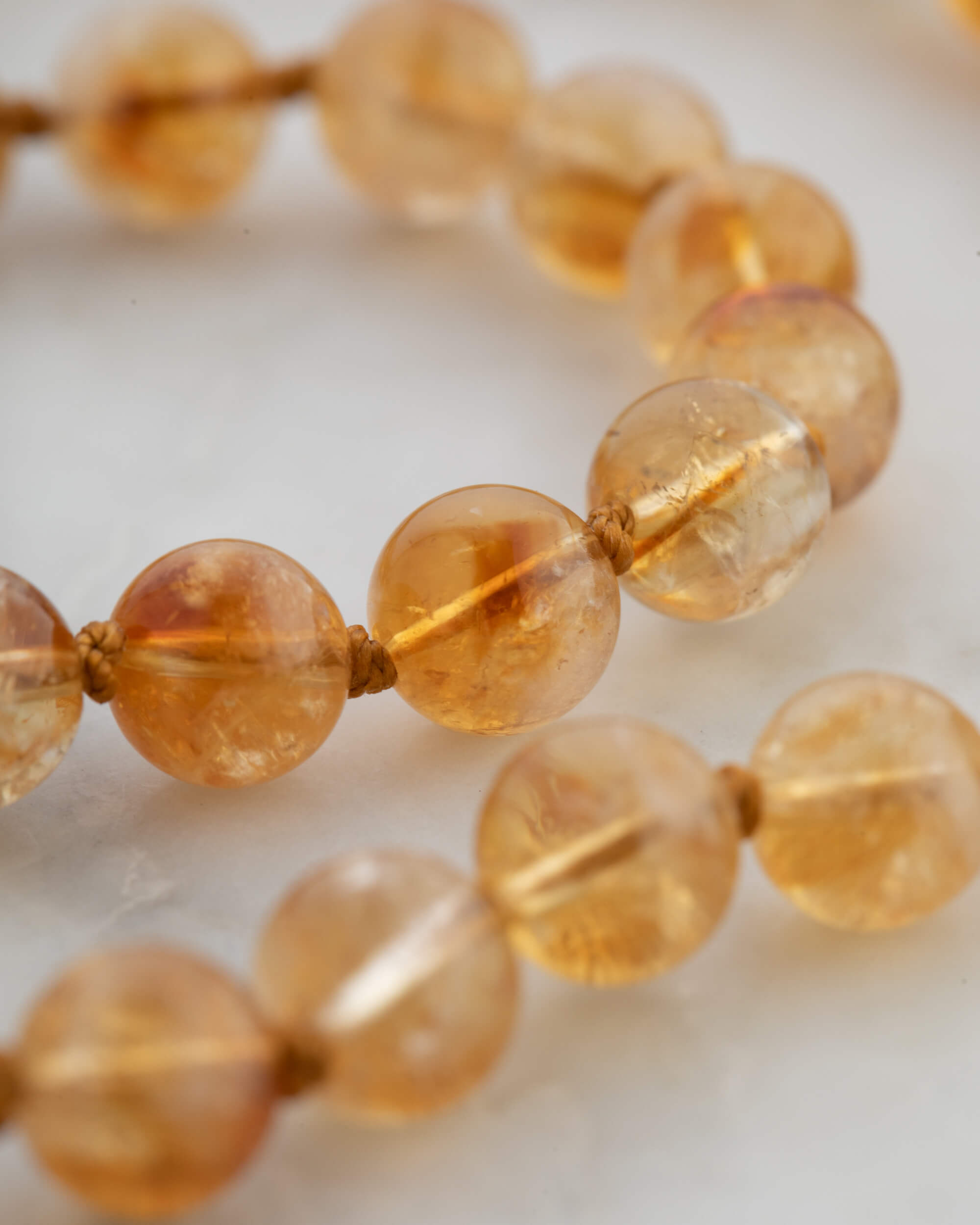 Codificador Doble Citrino 90 Cuentas - Voluntad y Luz (Agesta)