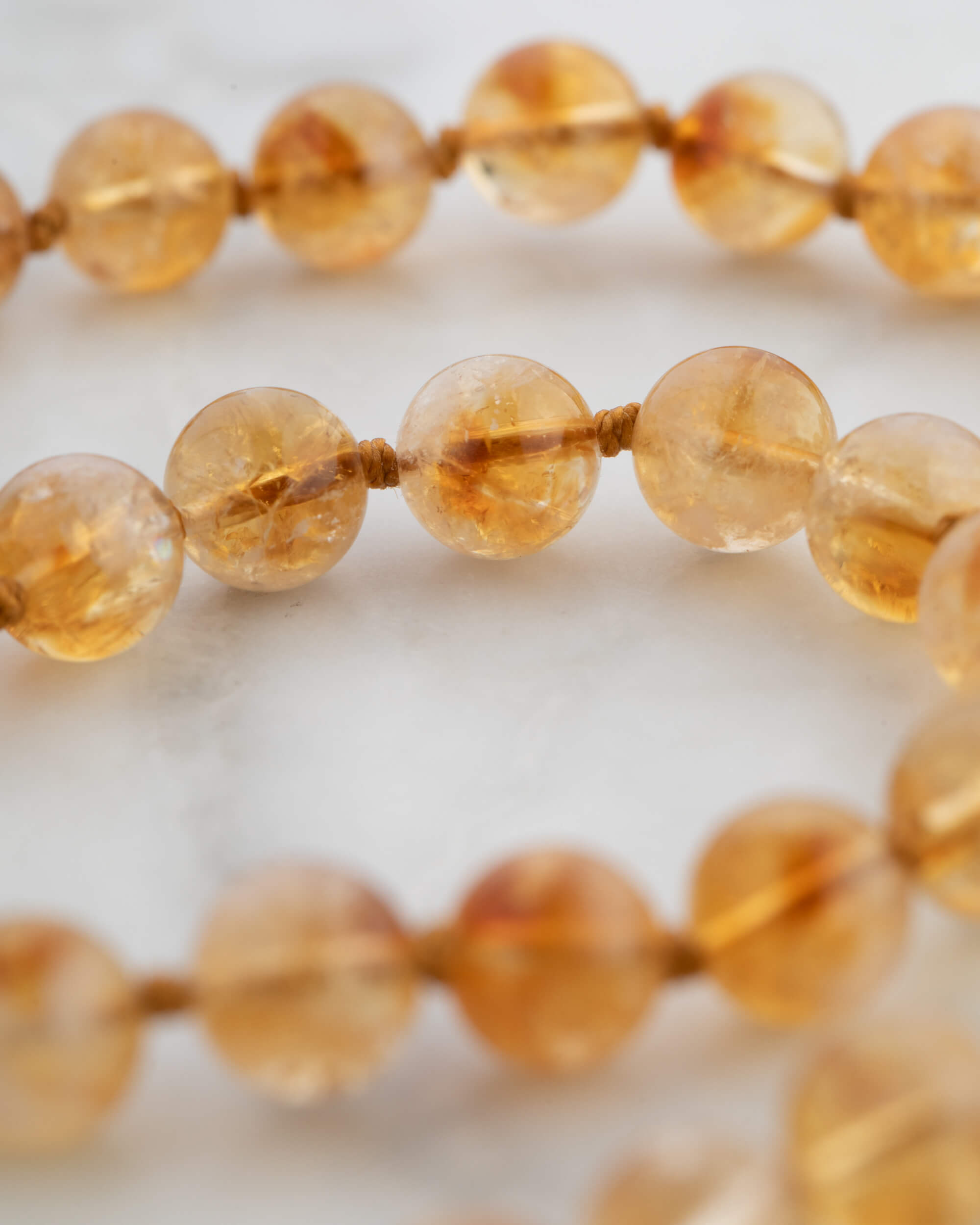 Codificador Doble Citrino 90 Cuentas - Voluntad y Luz (Agesta)