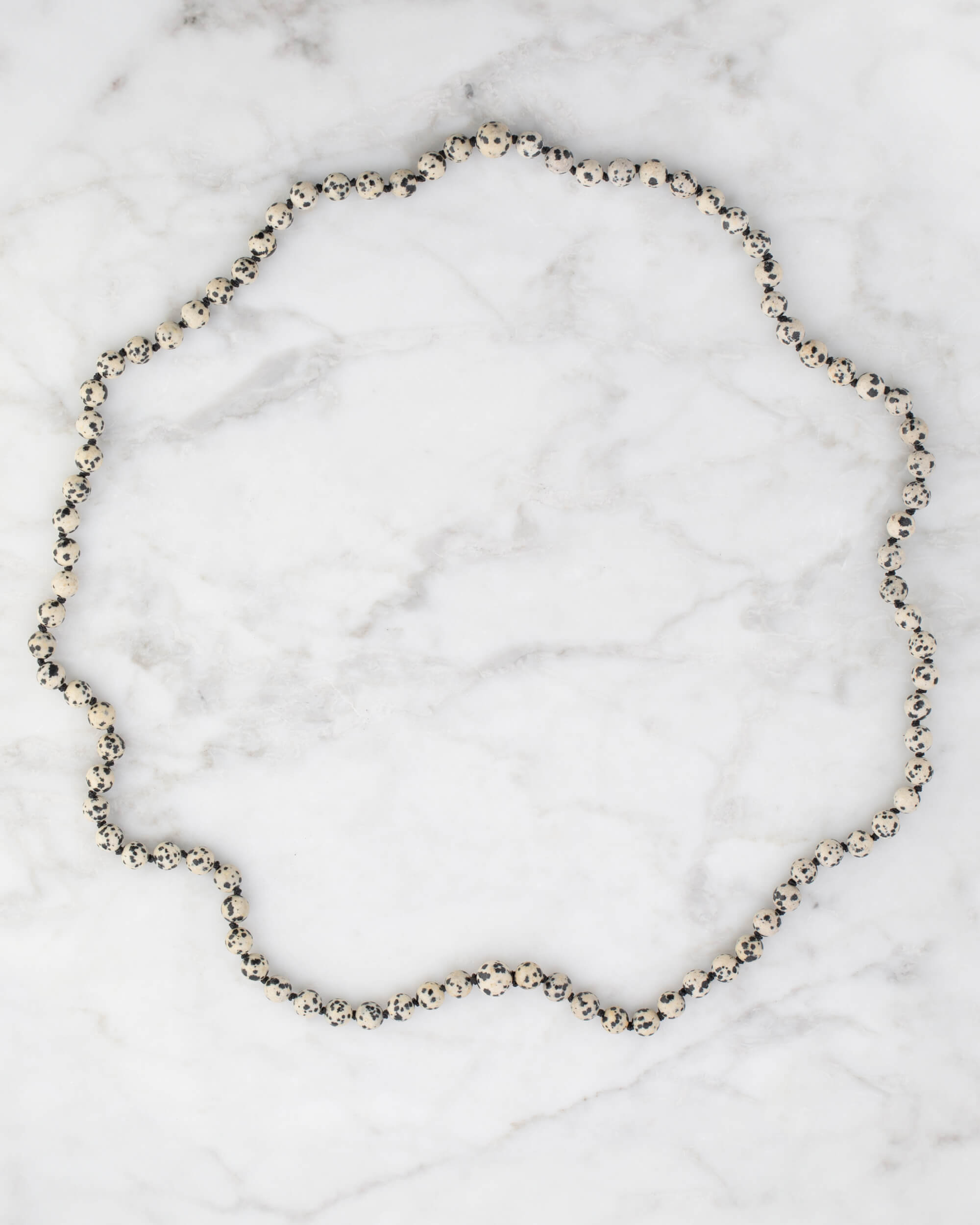 Codificador Doble Jaspe Dálmata 90 Cuentas - Juego y Ligereza (Agesta)