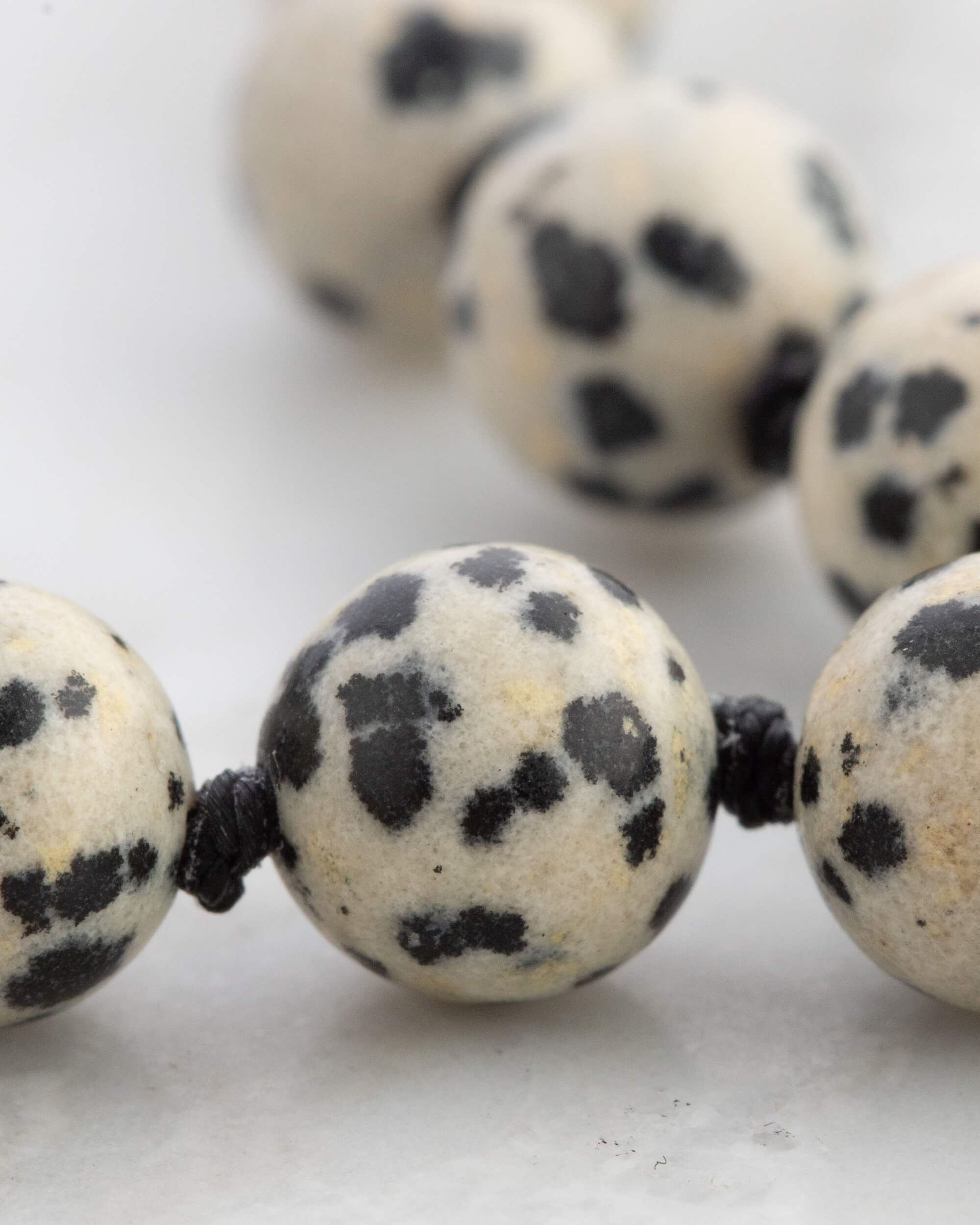 Codificador Doble Jaspe Dálmata 90 Cuentas - Juego y Ligereza (Agesta)