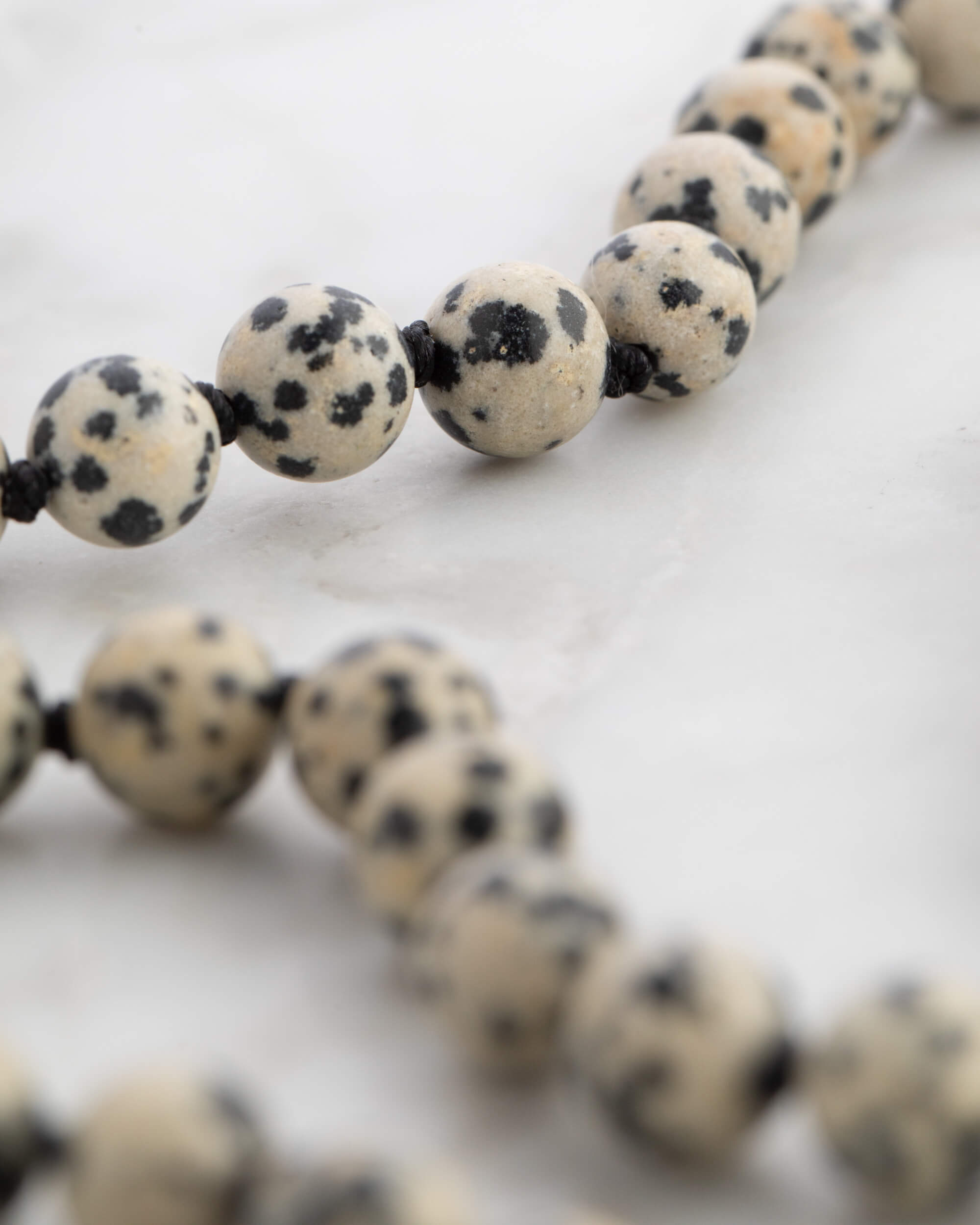 Codificador Doble Jaspe Dálmata 90 Cuentas - Juego y Ligereza (Agesta)