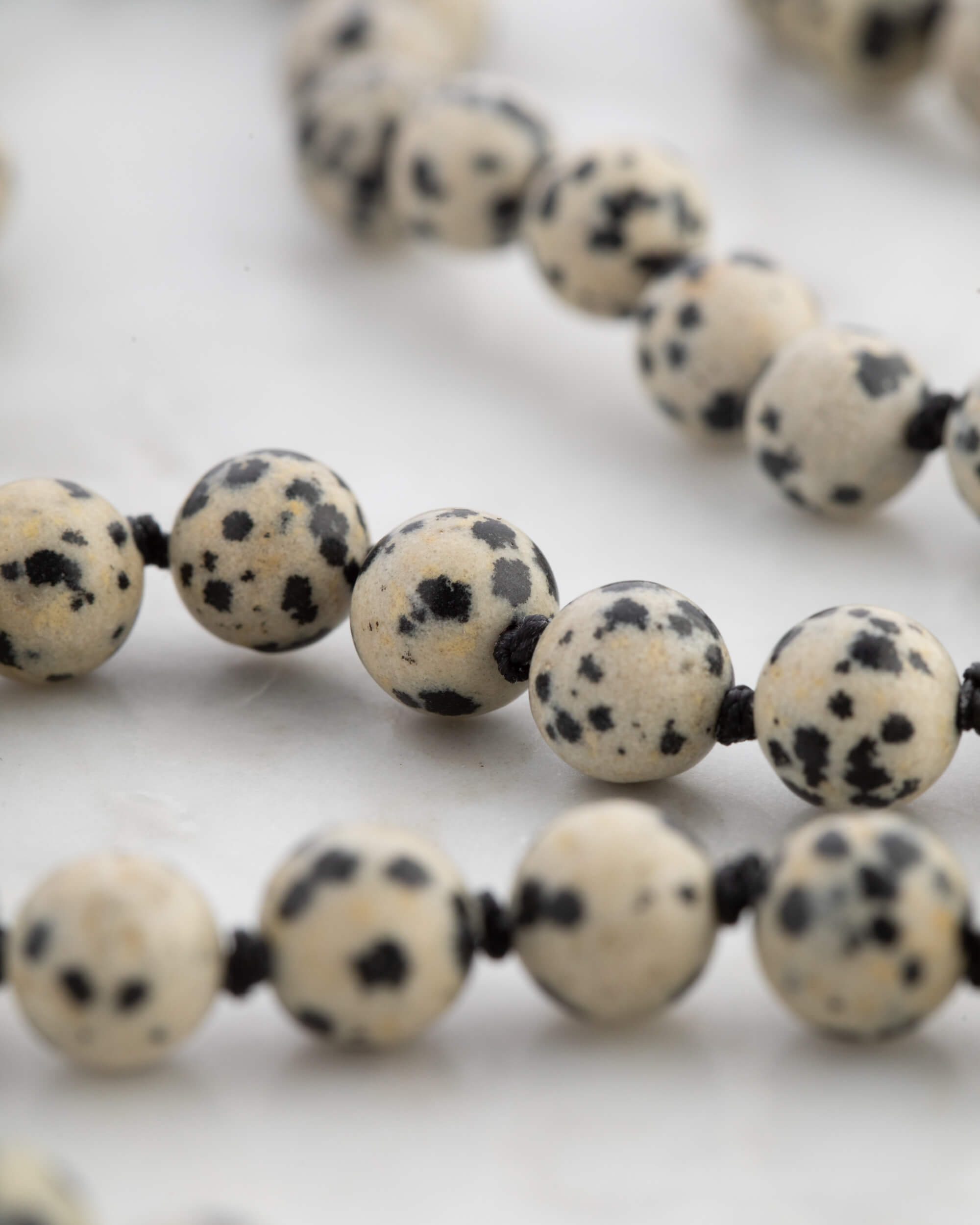 Codificador Doble Jaspe Dálmata 90 Cuentas - Juego y Ligereza (Agesta)