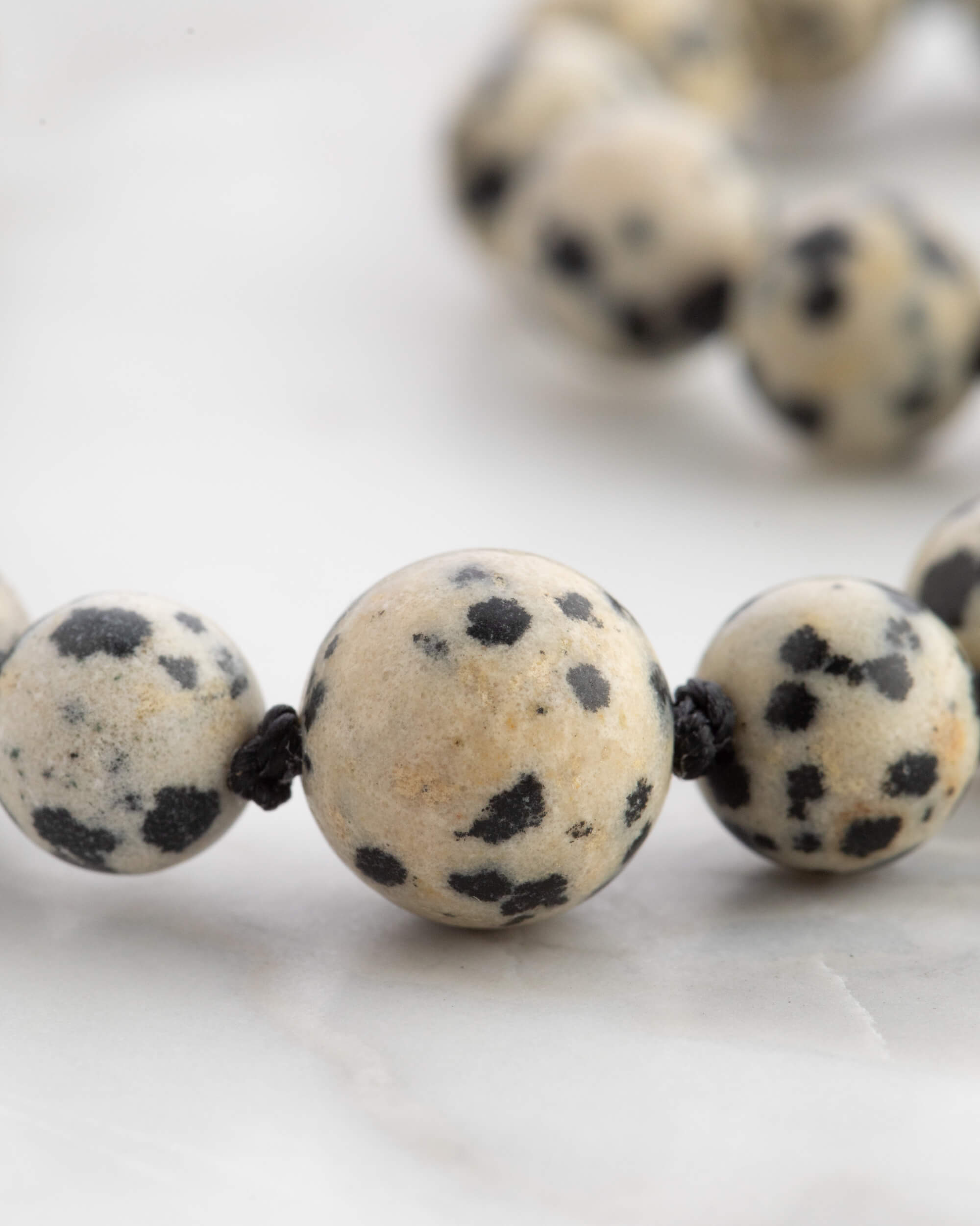 Codificador Doble Jaspe Dálmata 90 Cuentas - Juego y Ligereza (Agesta)