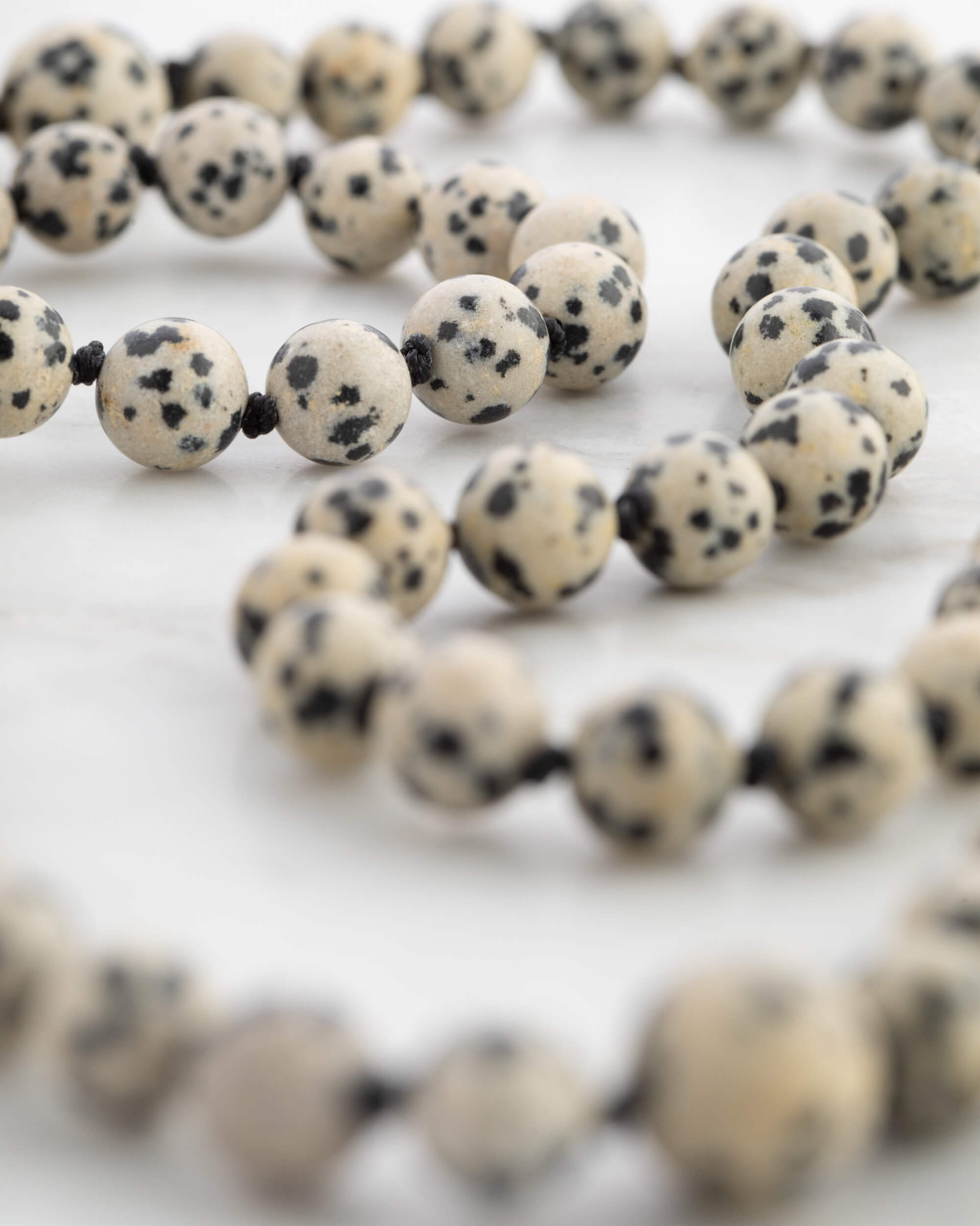 Codificador Doble Jaspe Dálmata 90 Cuentas - Juego y Ligereza (Agesta)