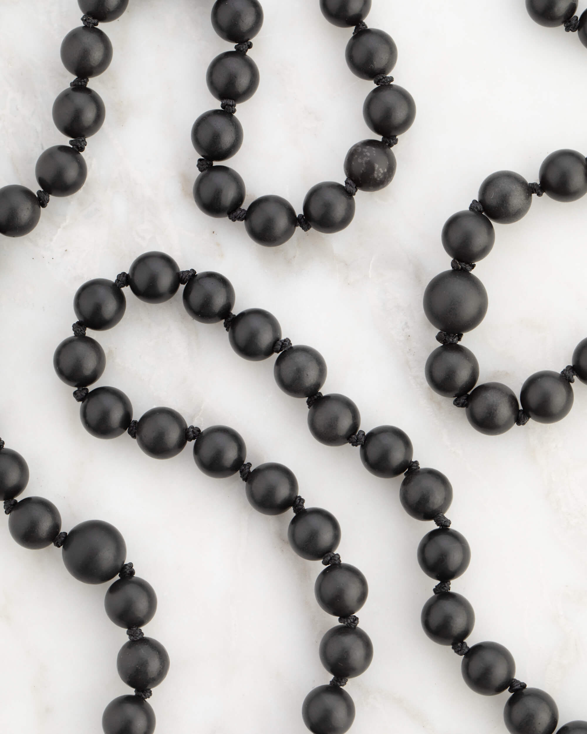 Codificador Doble Shungita 90 Cuentas - Protección y Núcleo (Agesta)