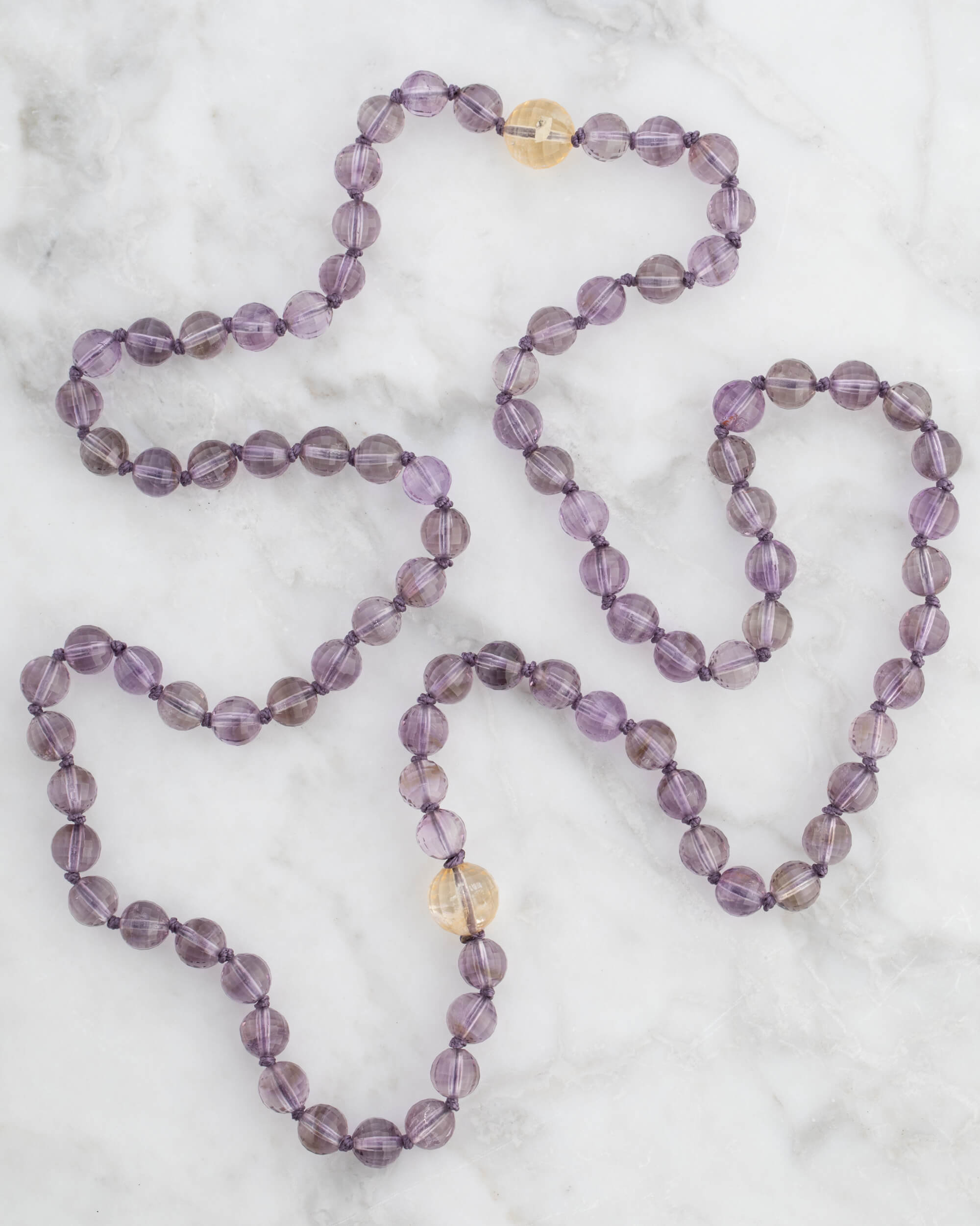 Codificador Doble de Amatista y Citrino (8 mm)