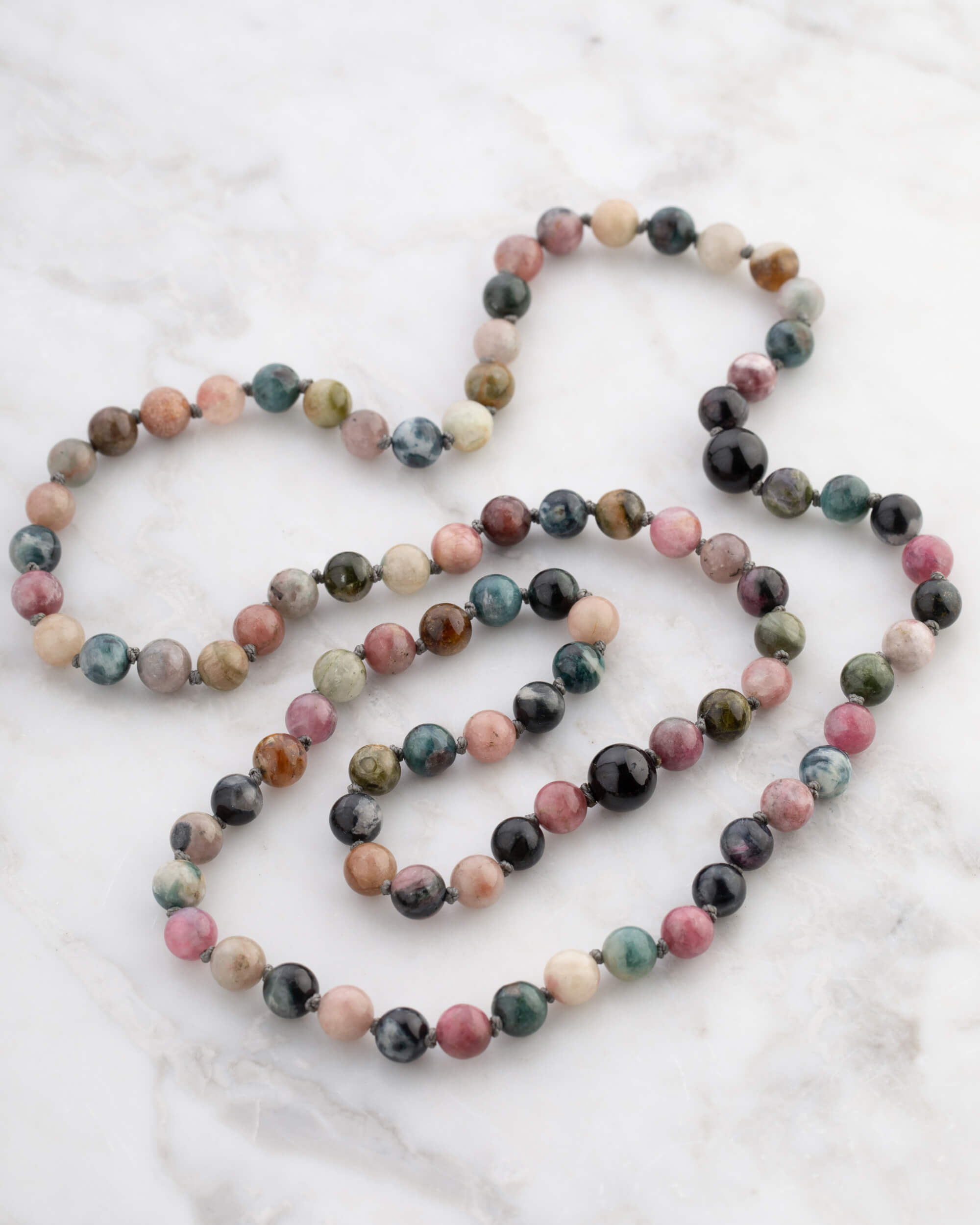 Codificador Doble de Turmalina Multicolor (8 mm)