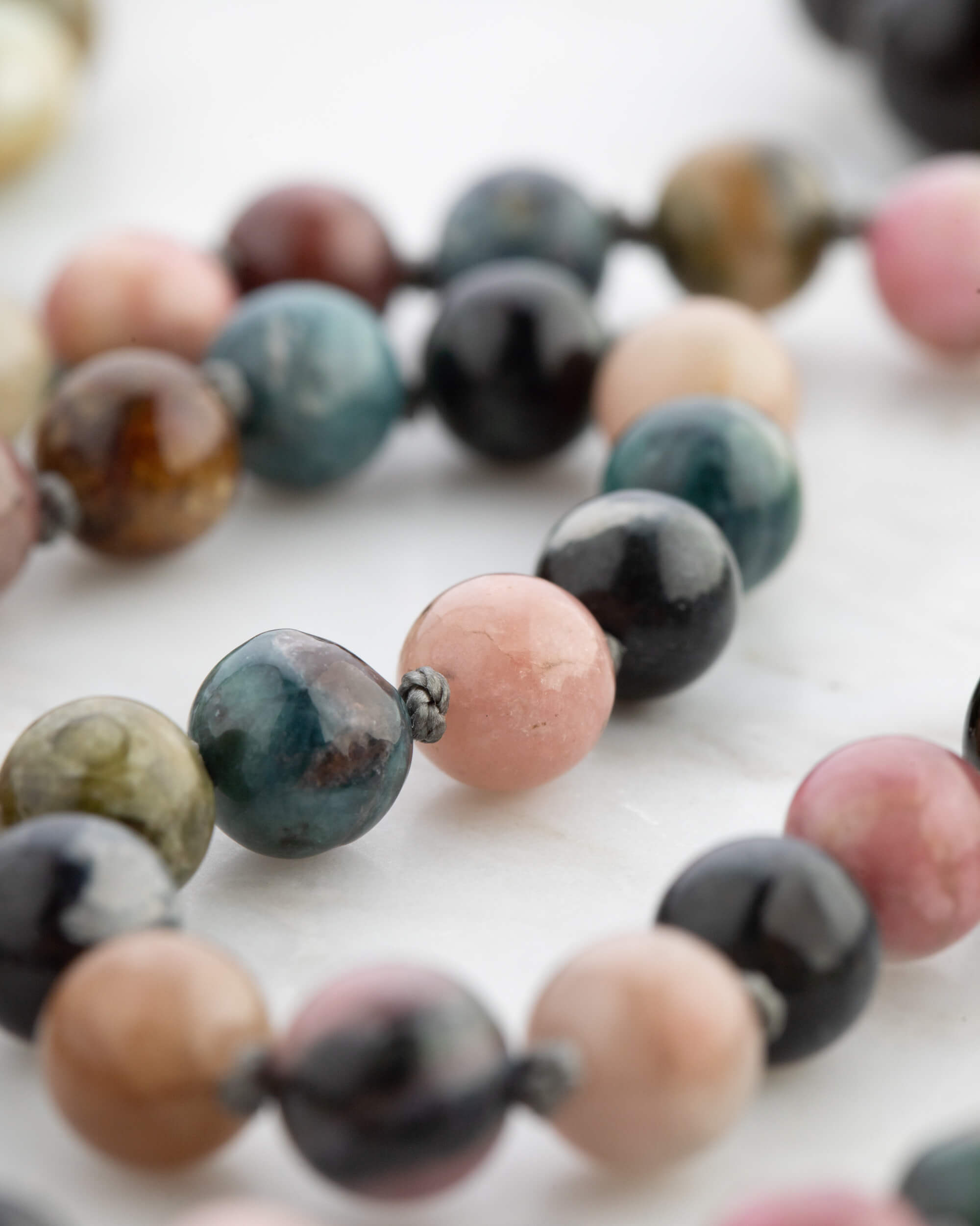 Codificador Doble de Turmalina Multicolor (8 mm)