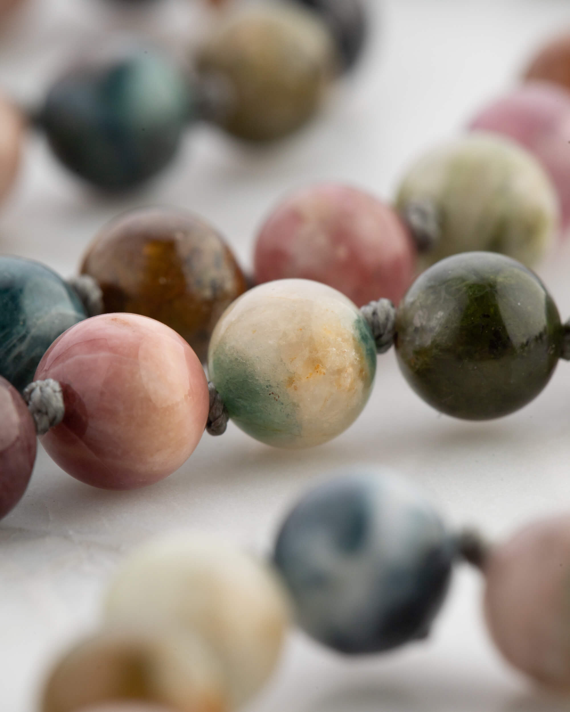 Codificador Doble de Turmalina Multicolor (8 mm)