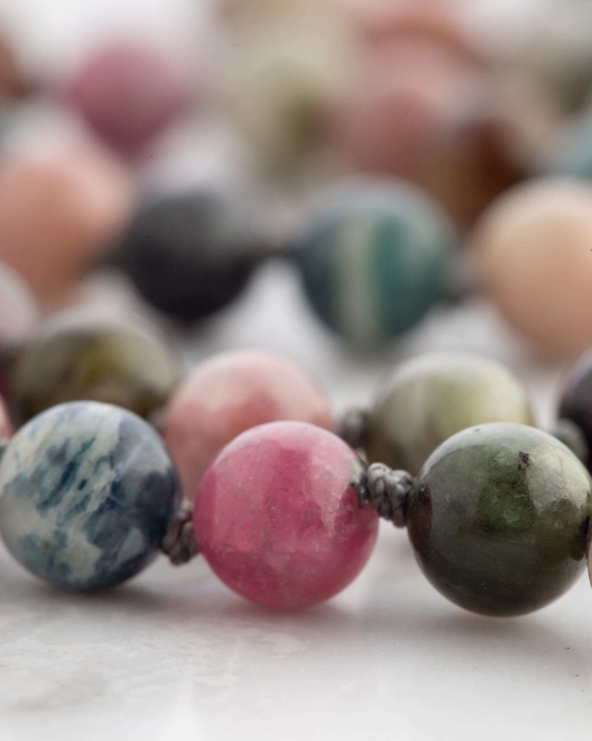 Codificador Doble de Turmalina Multicolor (8 mm)