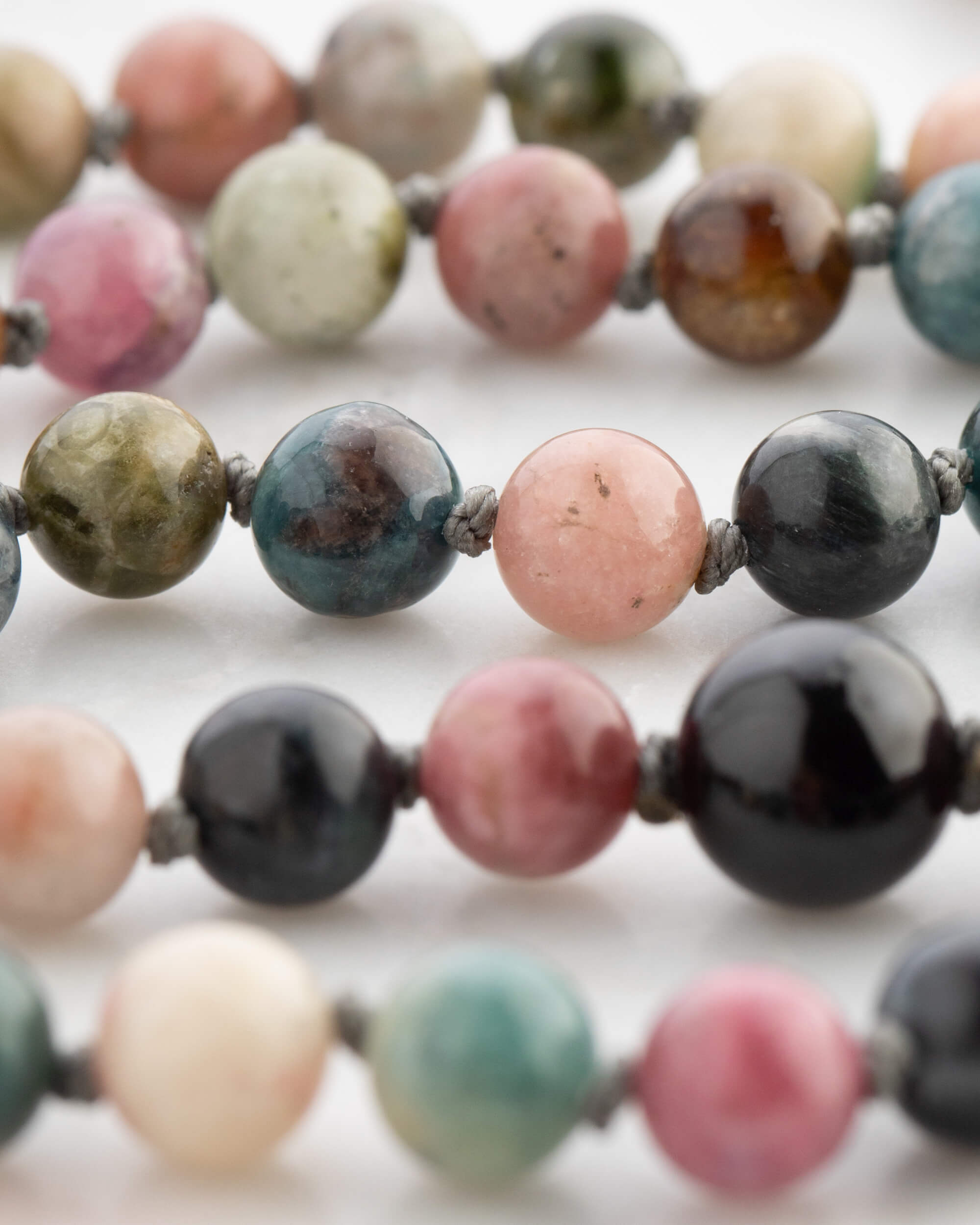 Codificador Doble de Turmalina Multicolor (8 mm)