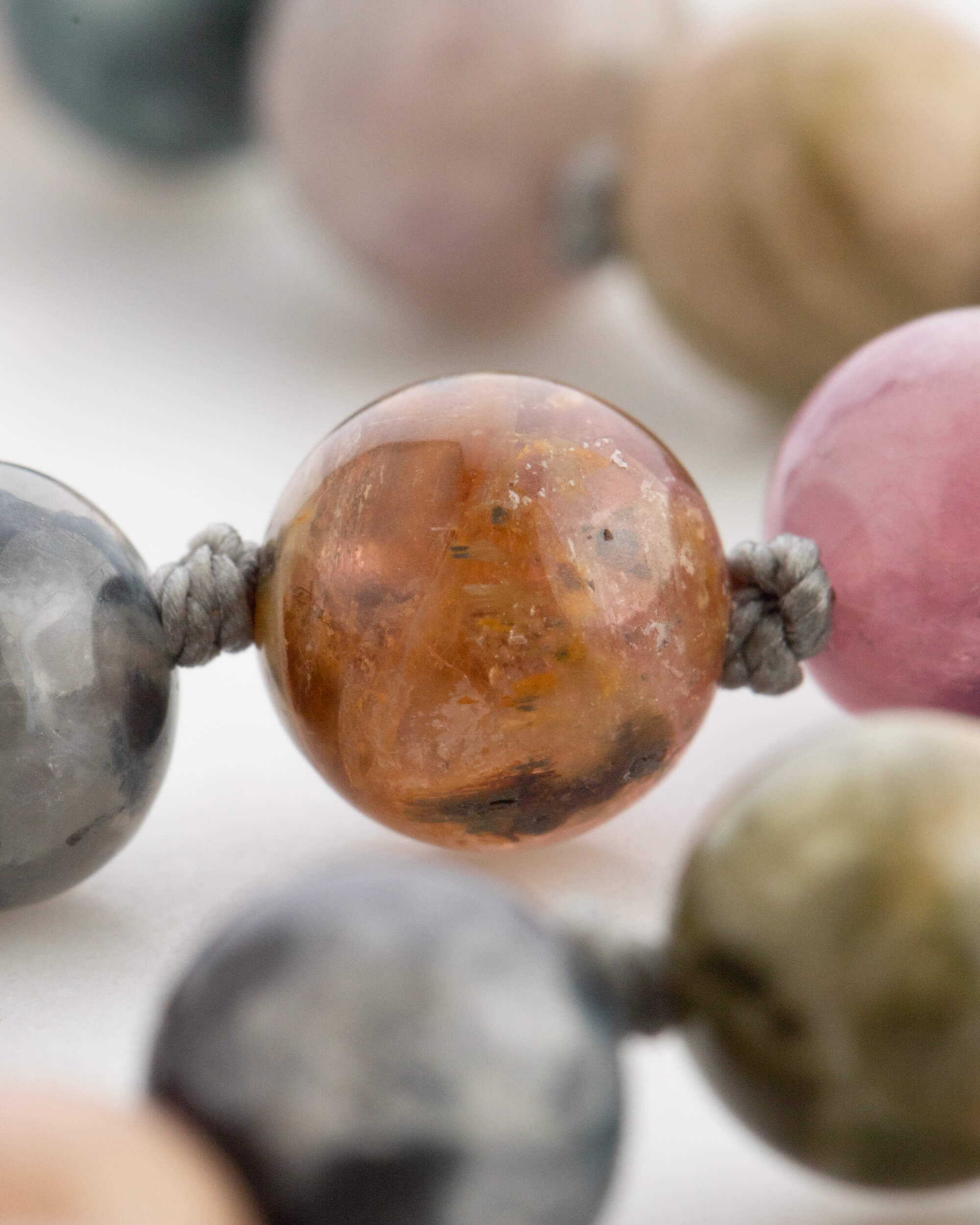 Codificador Doble de Turmalina Multicolor (8 mm)