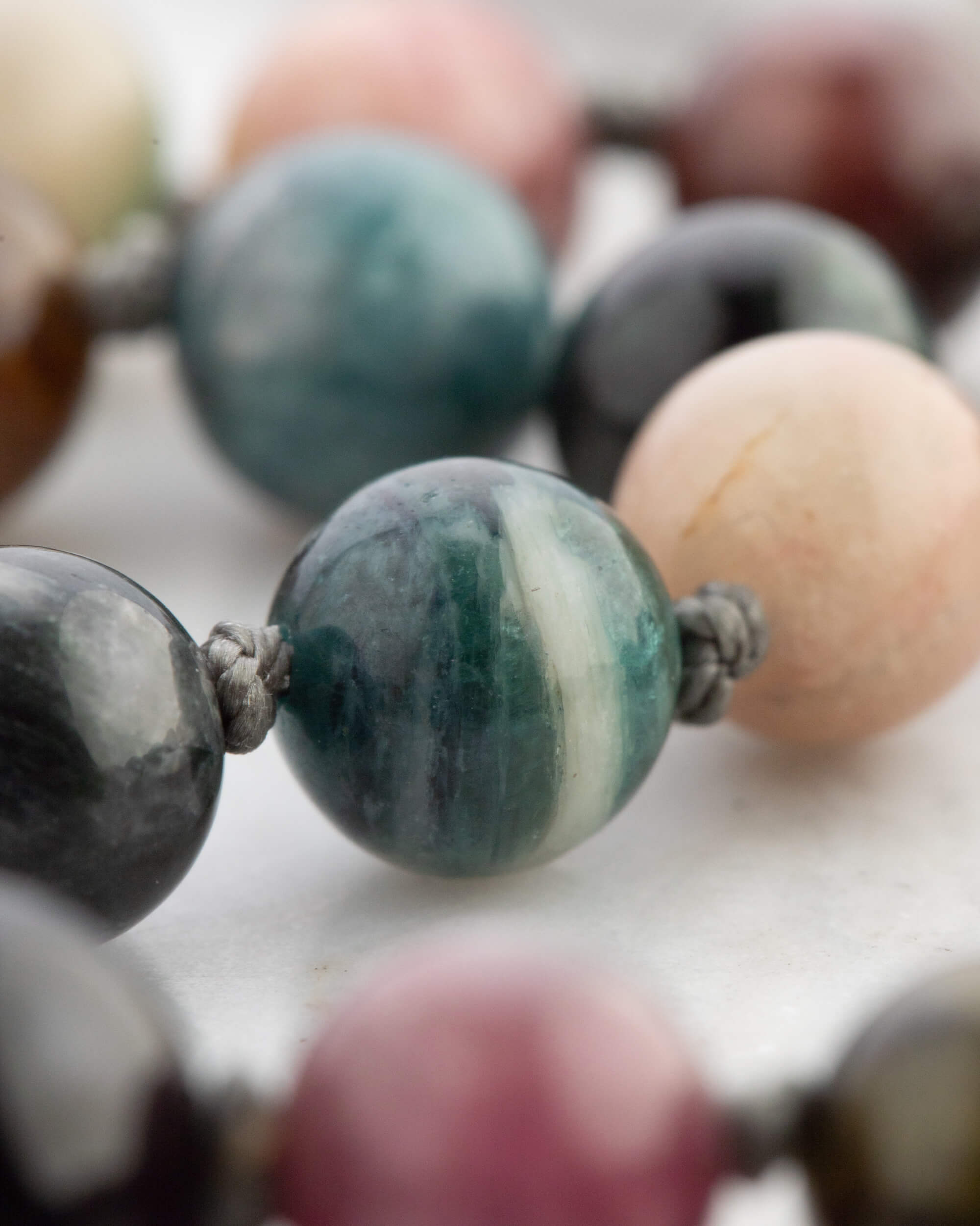 Codificador Doble de Turmalina Multicolor (8 mm)