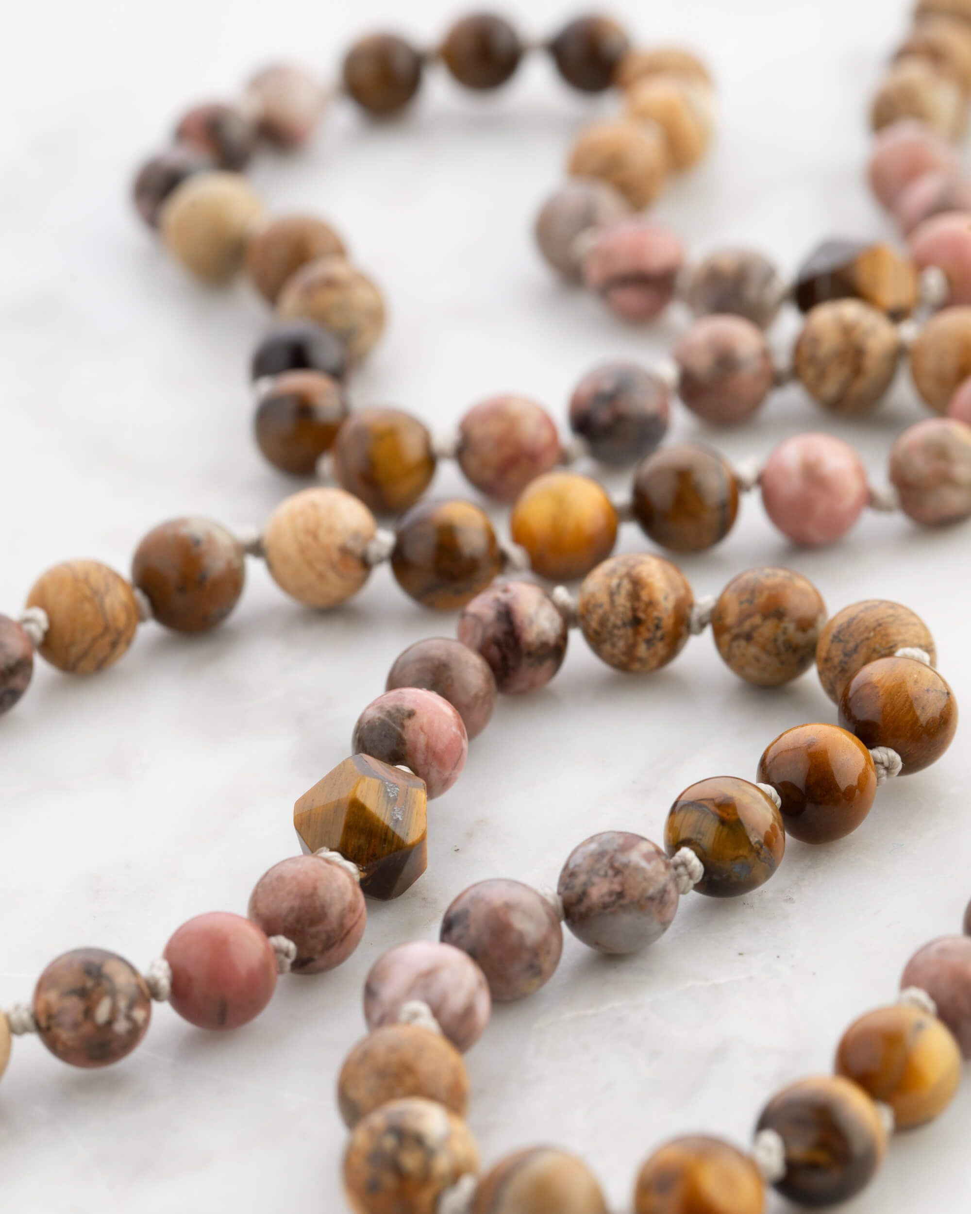 Codificador Doble Gaia 90 Cuentas - Sanación y Tierra Fértil (Agesta)