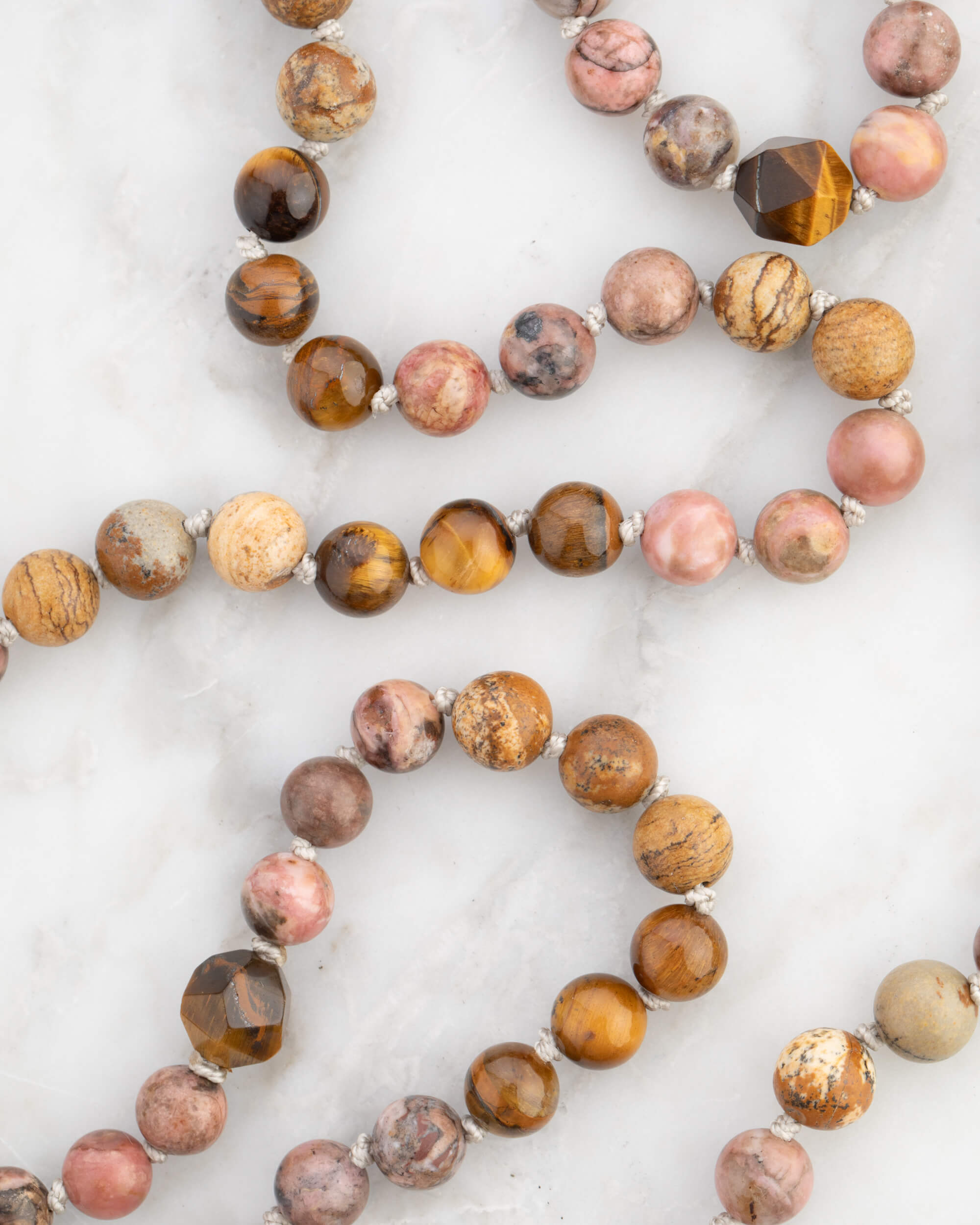 Codificador Doble Gaia 90 Cuentas - Sanación y Tierra Fértil (Agesta)