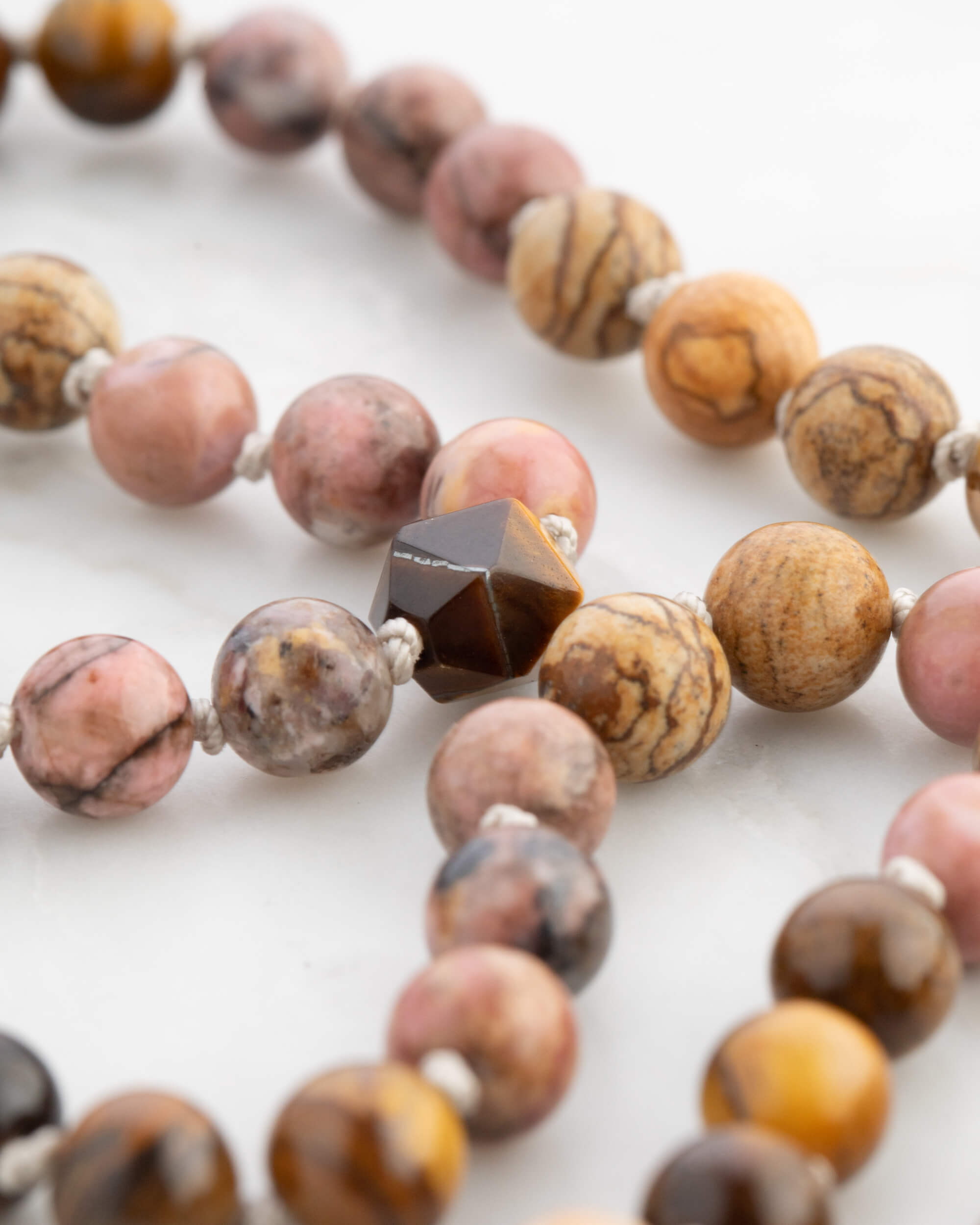 Codificador Doble Gaia 90 Cuentas - Sanación y Tierra Fértil (Agesta)