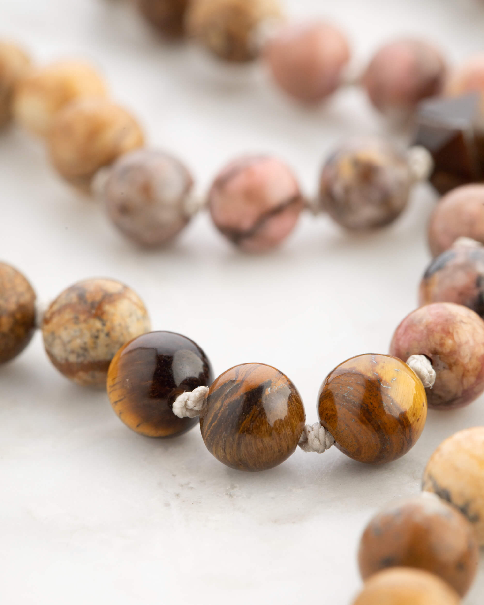 Codificador Doble Gaia 90 Cuentas - Sanación y Tierra Fértil (Agesta)