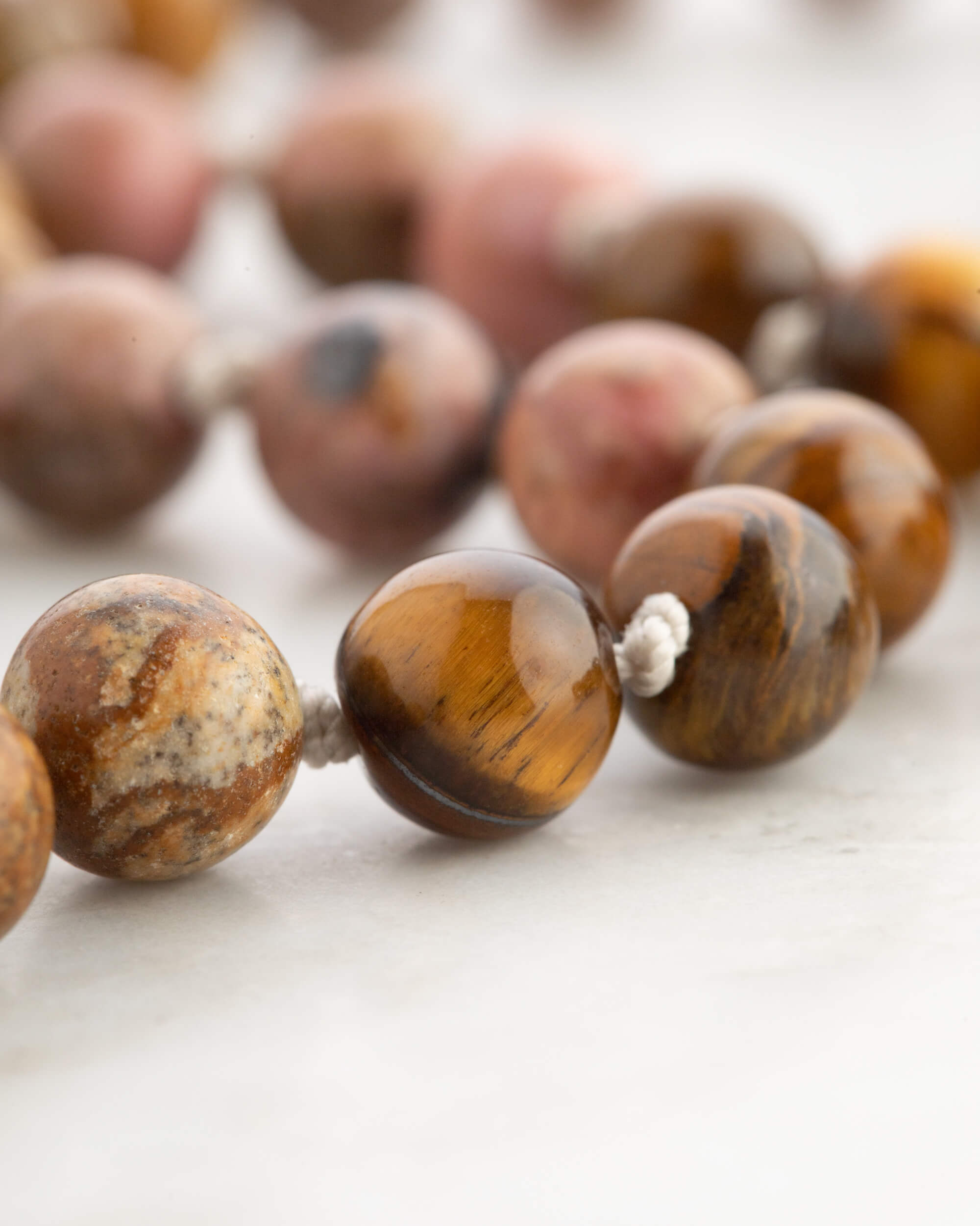 Codificador Doble Gaia 90 Cuentas - Sanación y Tierra Fértil (Agesta)