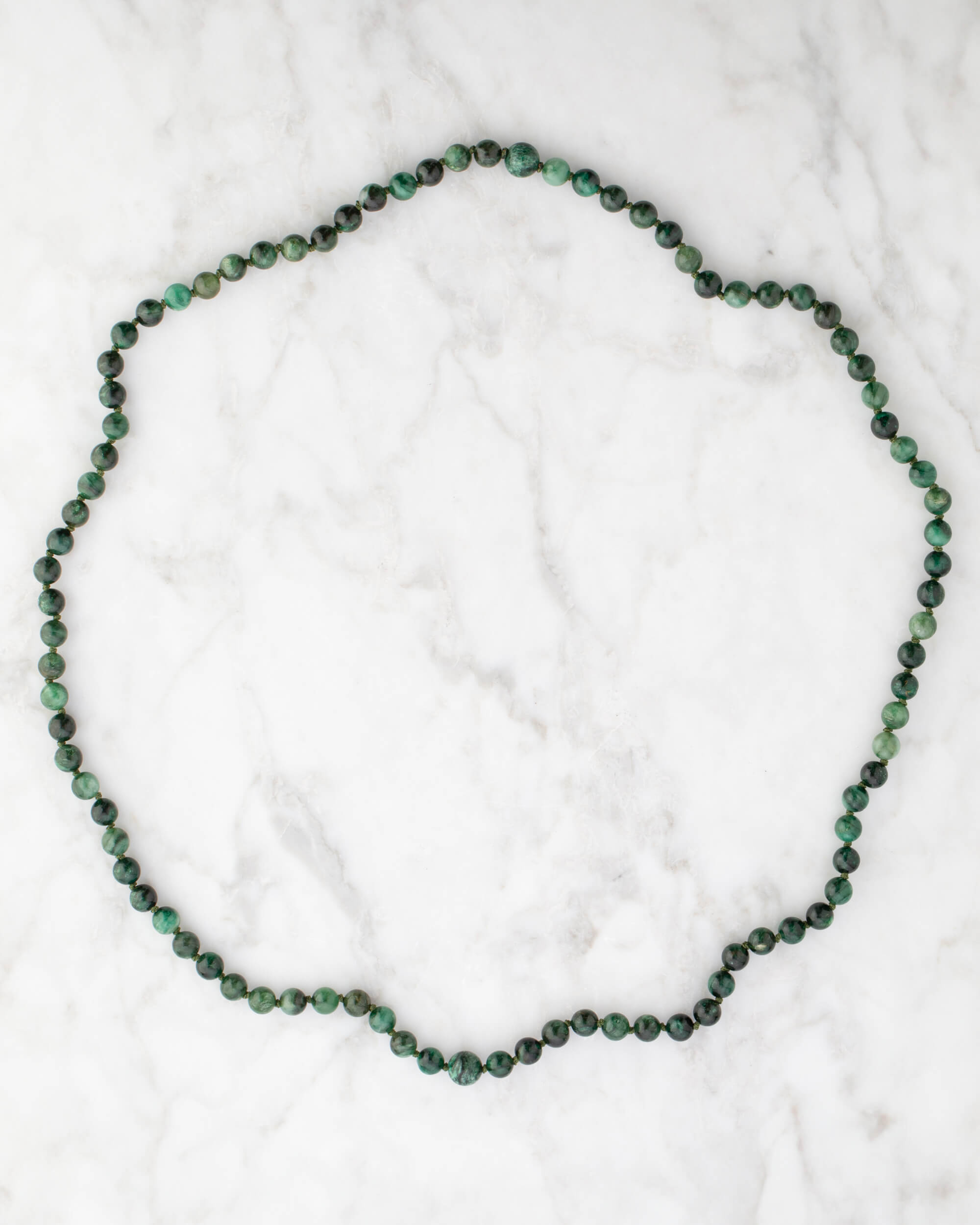 Codificador Doble Esmeralda en Matriz 90 Cuentas - Corazón Noble (Agesta)