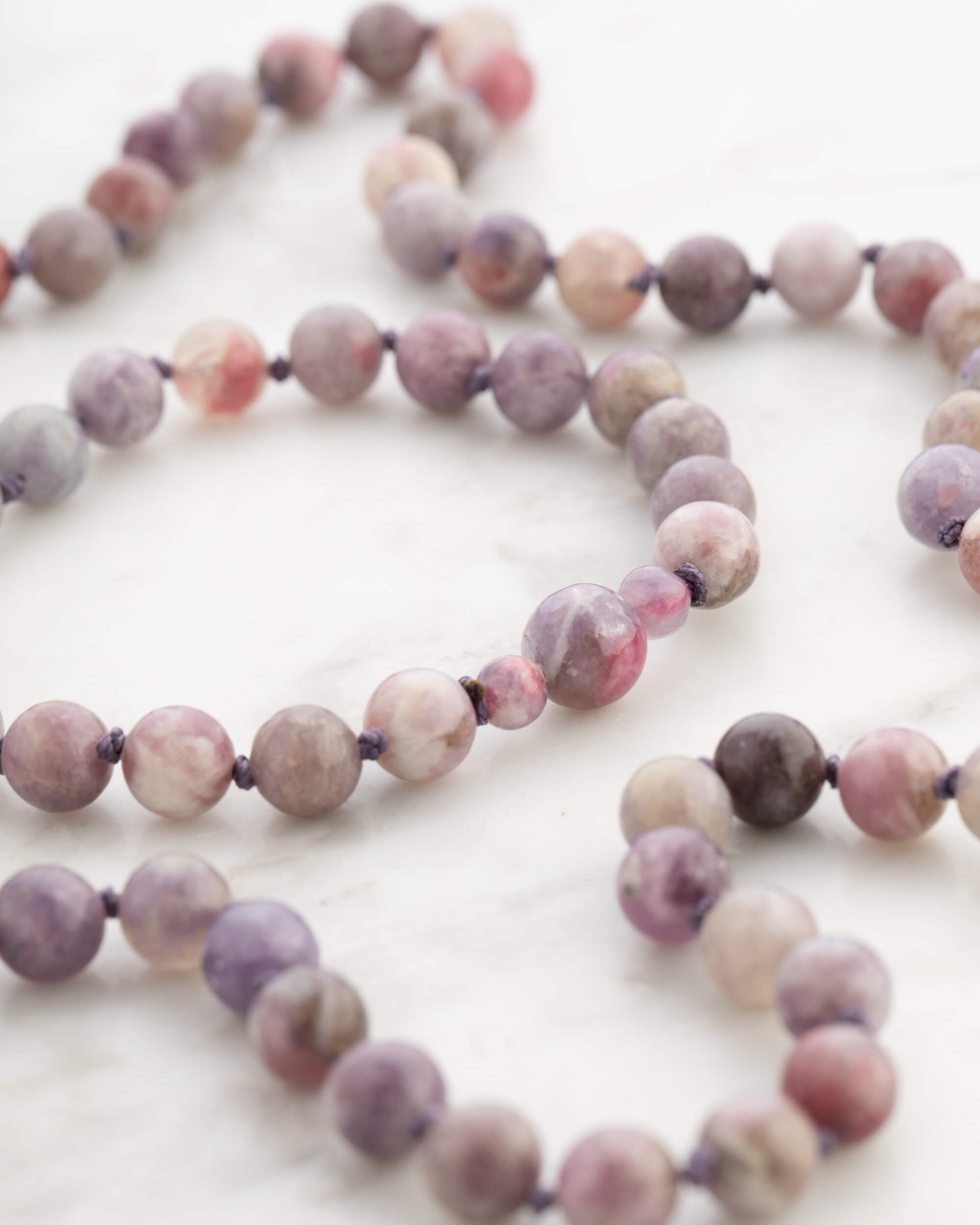 Codificador Doble Turmalina Rosa 90 Cuentas - Ternura y Límites (Agesta)