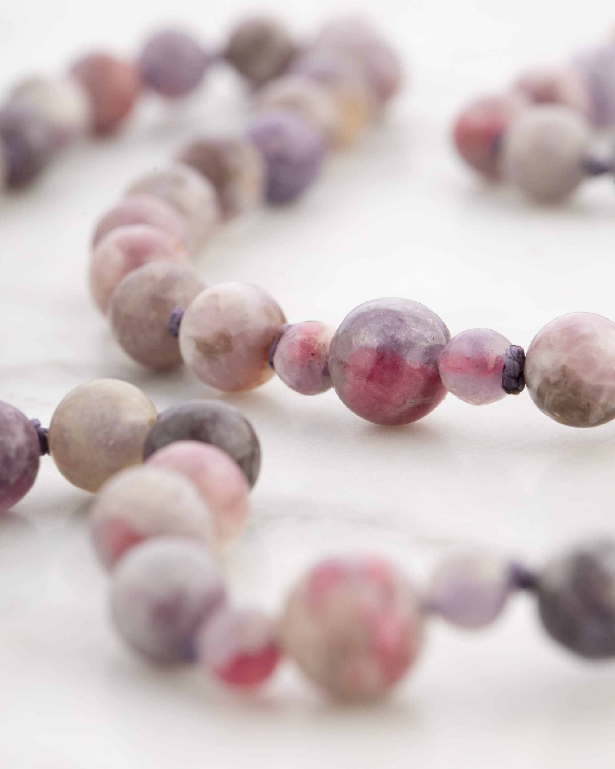 Codificador Doble Turmalina Rosa 90 Cuentas - Ternura y Límites (Agesta)