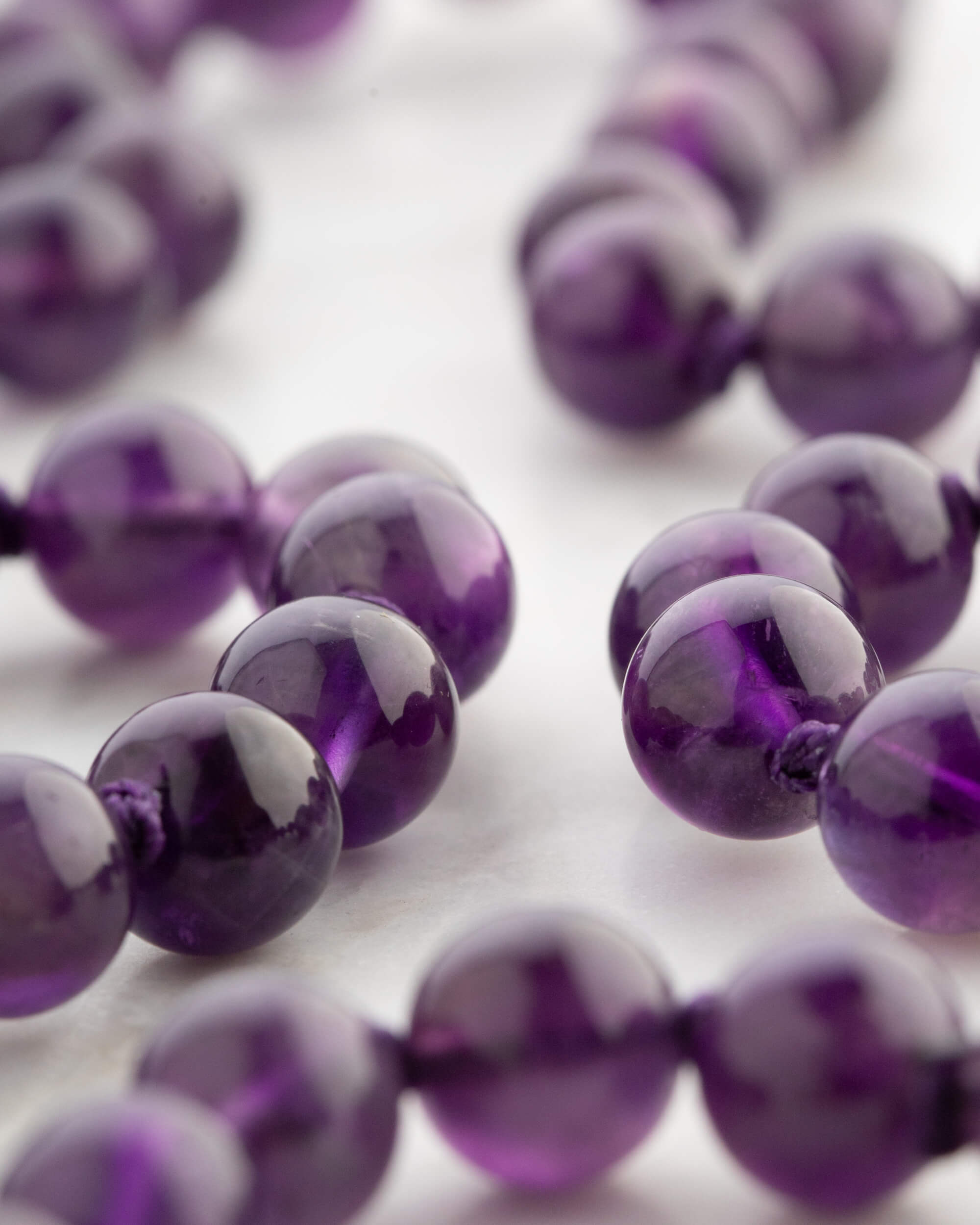 Codificador Doble Amatista 90 Cuentas - Visión Sutil e Intuición (Agesta)