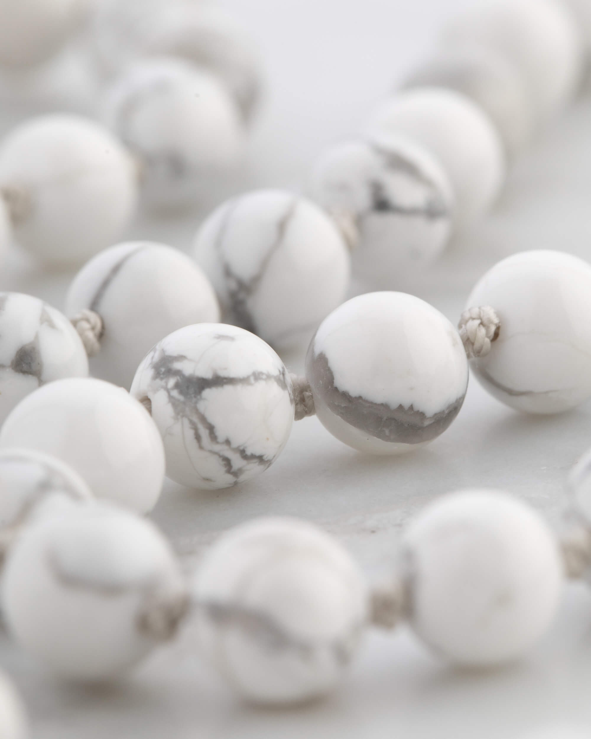 Codificador Doble Howlita 90 Cuentas - Silencio Mental y Calma (Agesta)