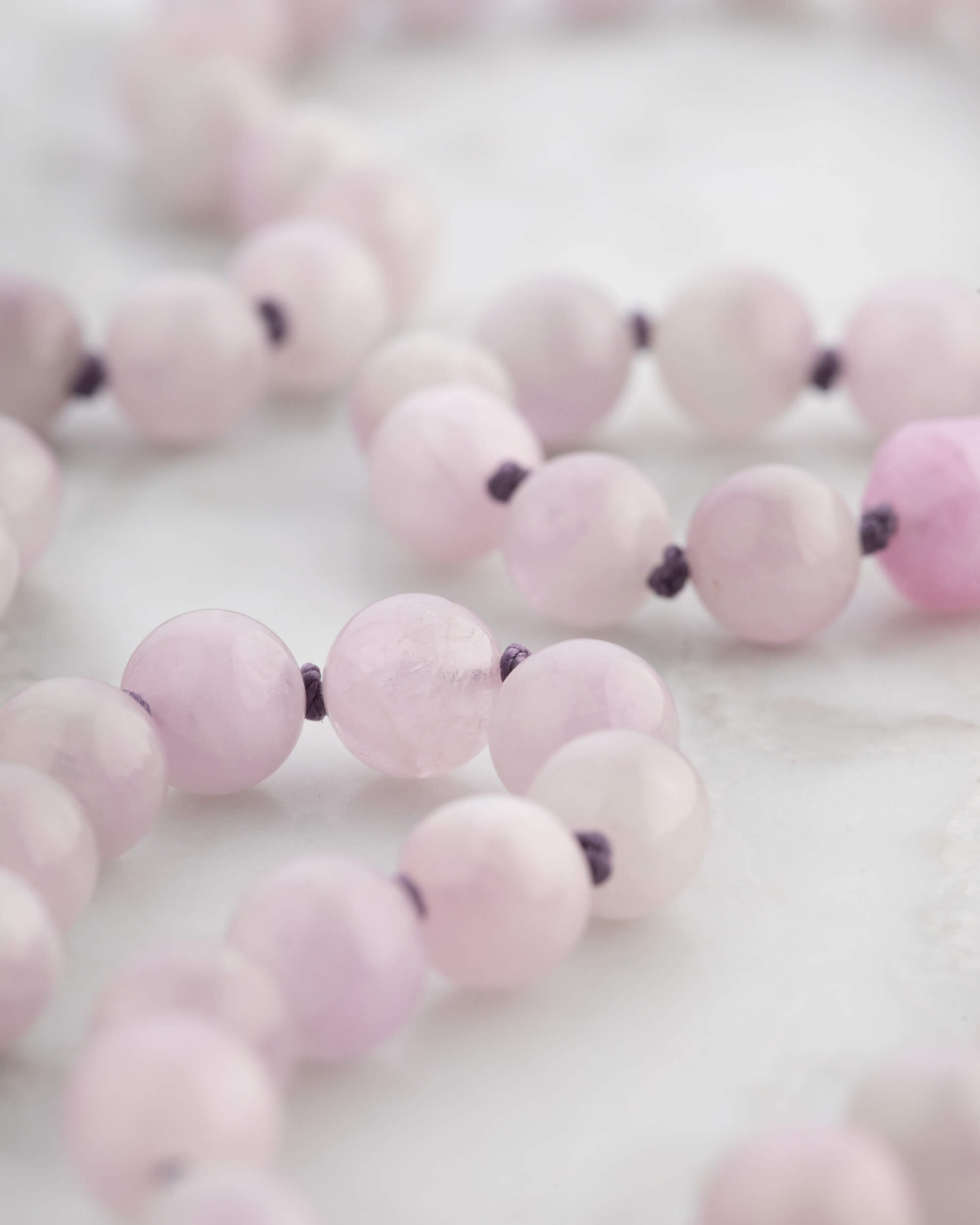 Codificador Doble Kunzita 90 Cuentas - Amor Incondicional y Ternura (Agesta)