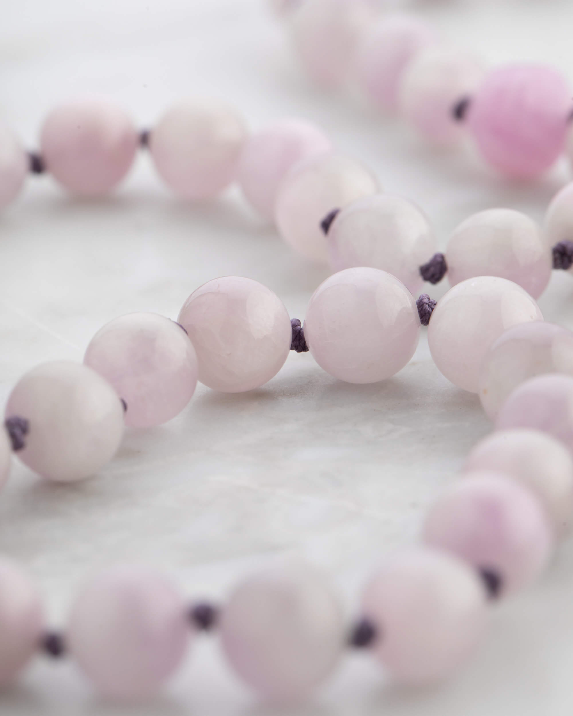 Codificador Doble Kunzita 90 Cuentas - Amor Incondicional y Ternura (Agesta)