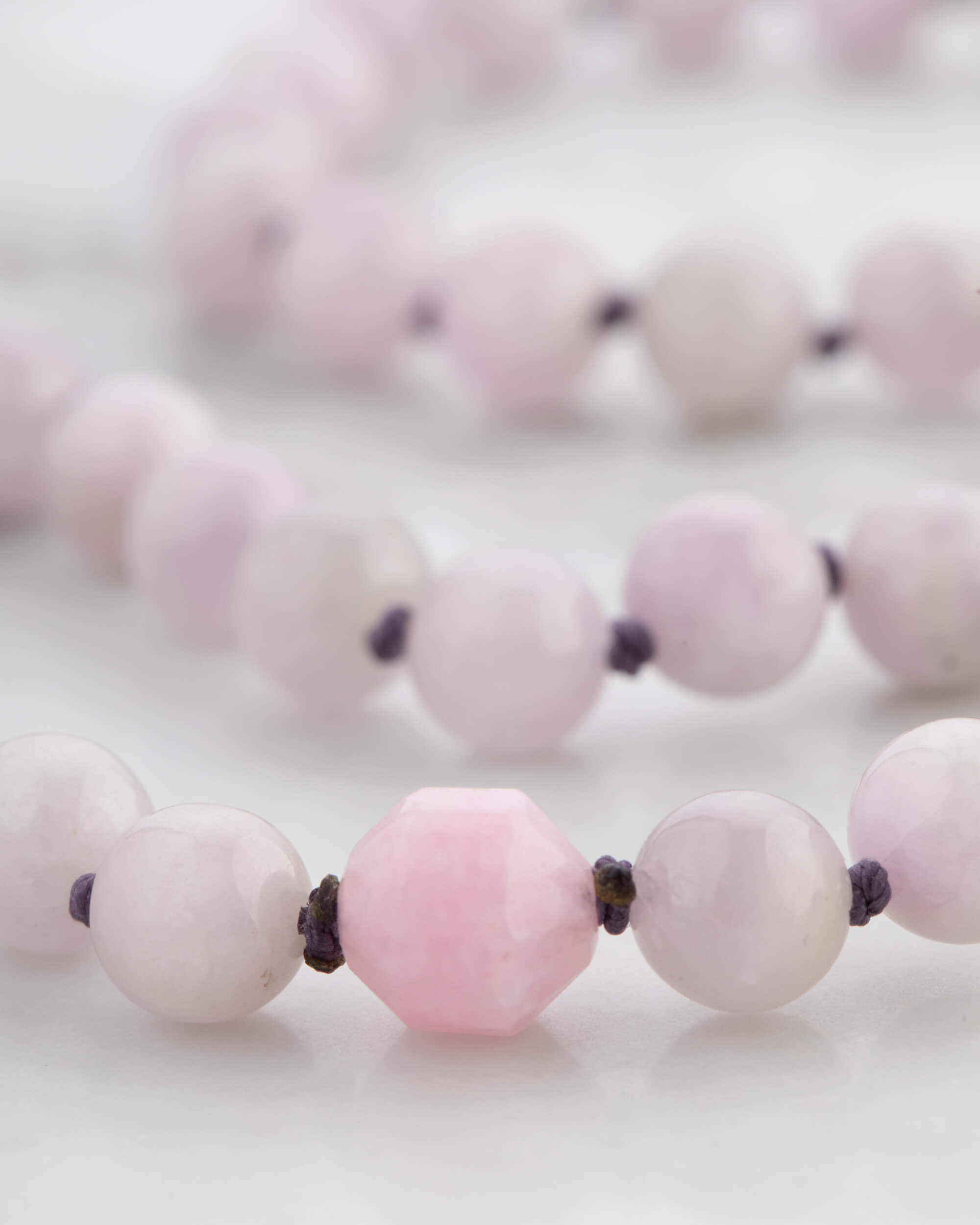 Codificador Doble Kunzita 90 Cuentas - Amor Incondicional y Ternura (Agesta)