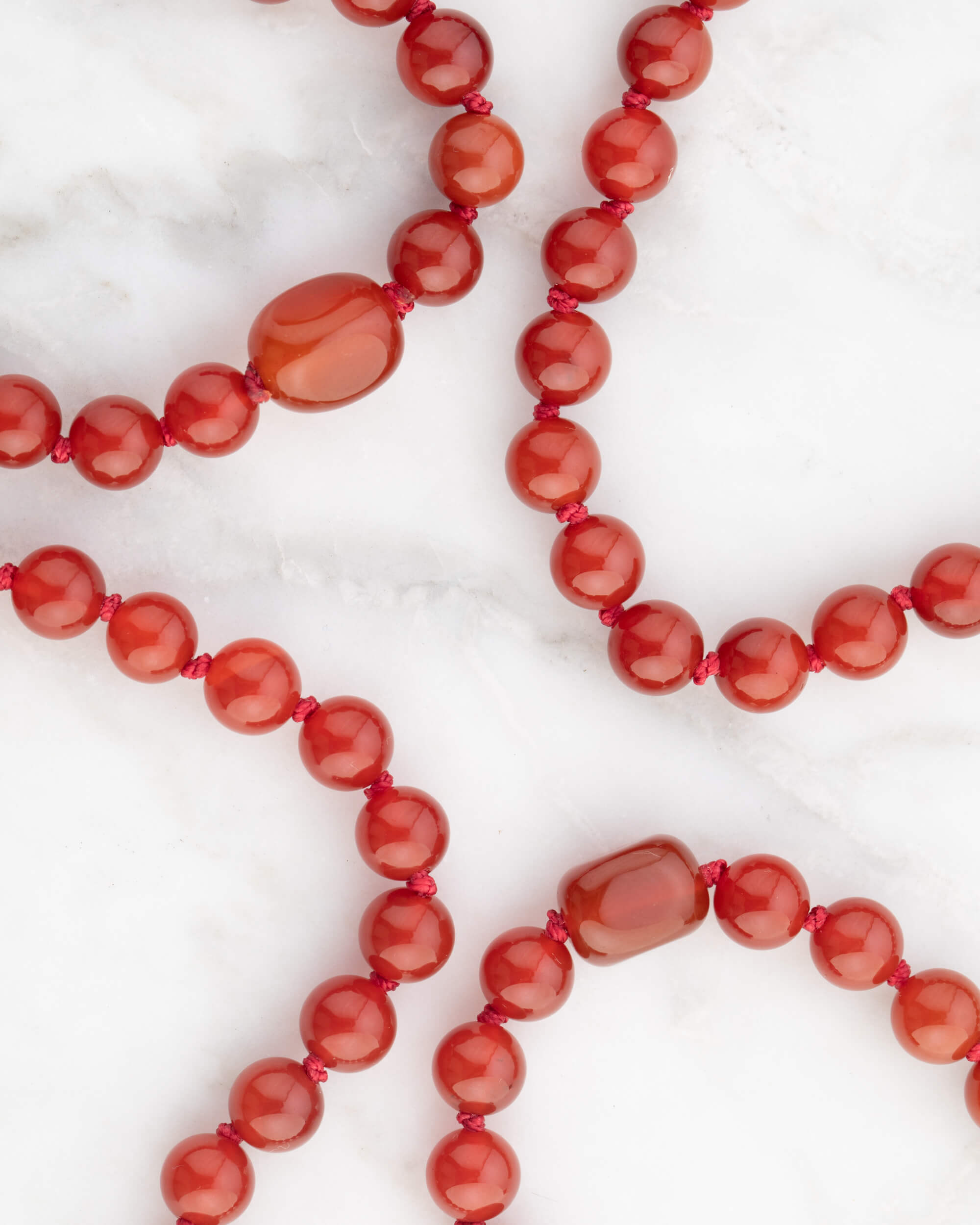 Codificador Doble Cornalina 90 Cuentas - Deseo y Vitalidad (Agesta)