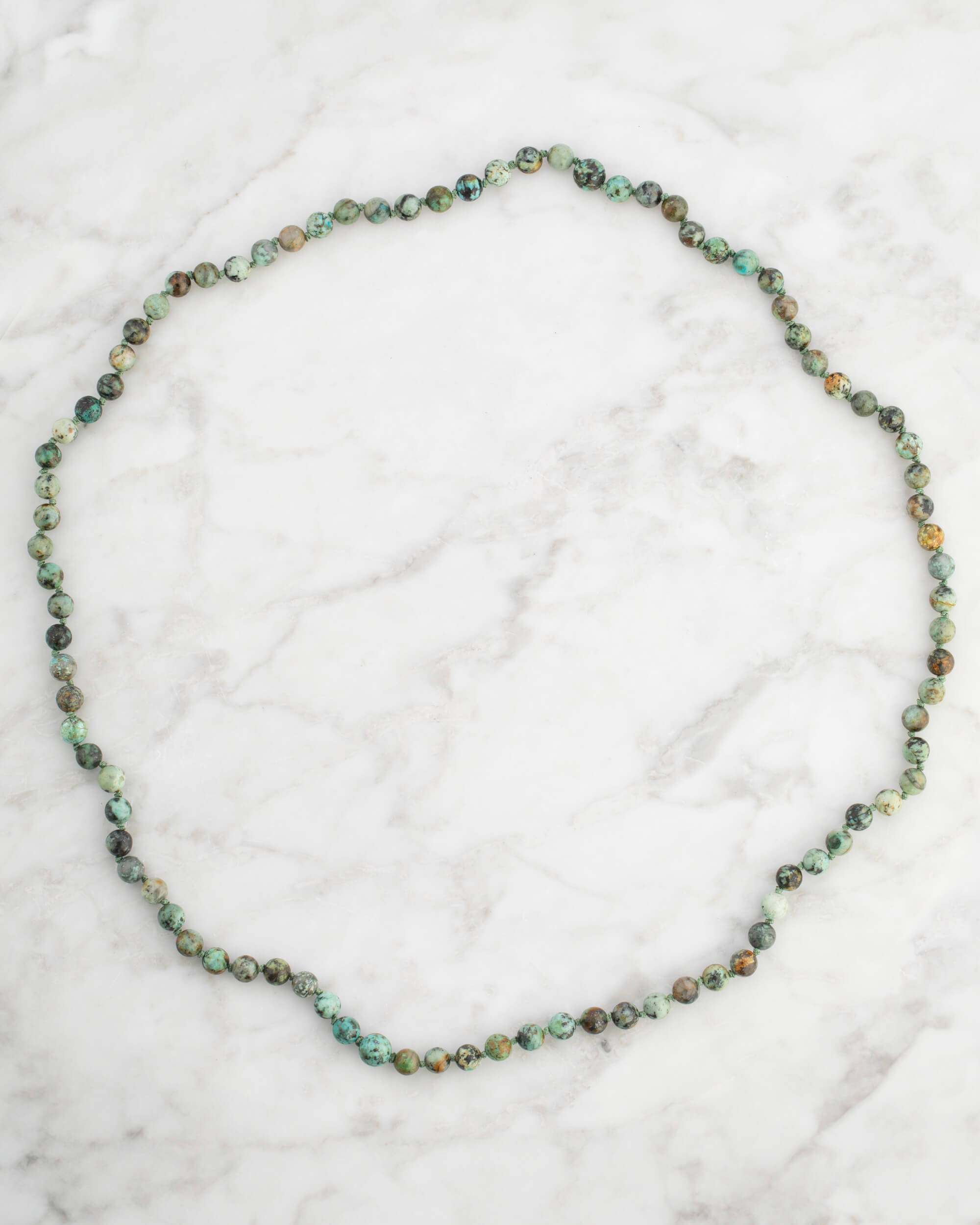 Codificador Doble Turquesa Africana 90 Cuentas - Voz Serena y Evolución (Agesta)