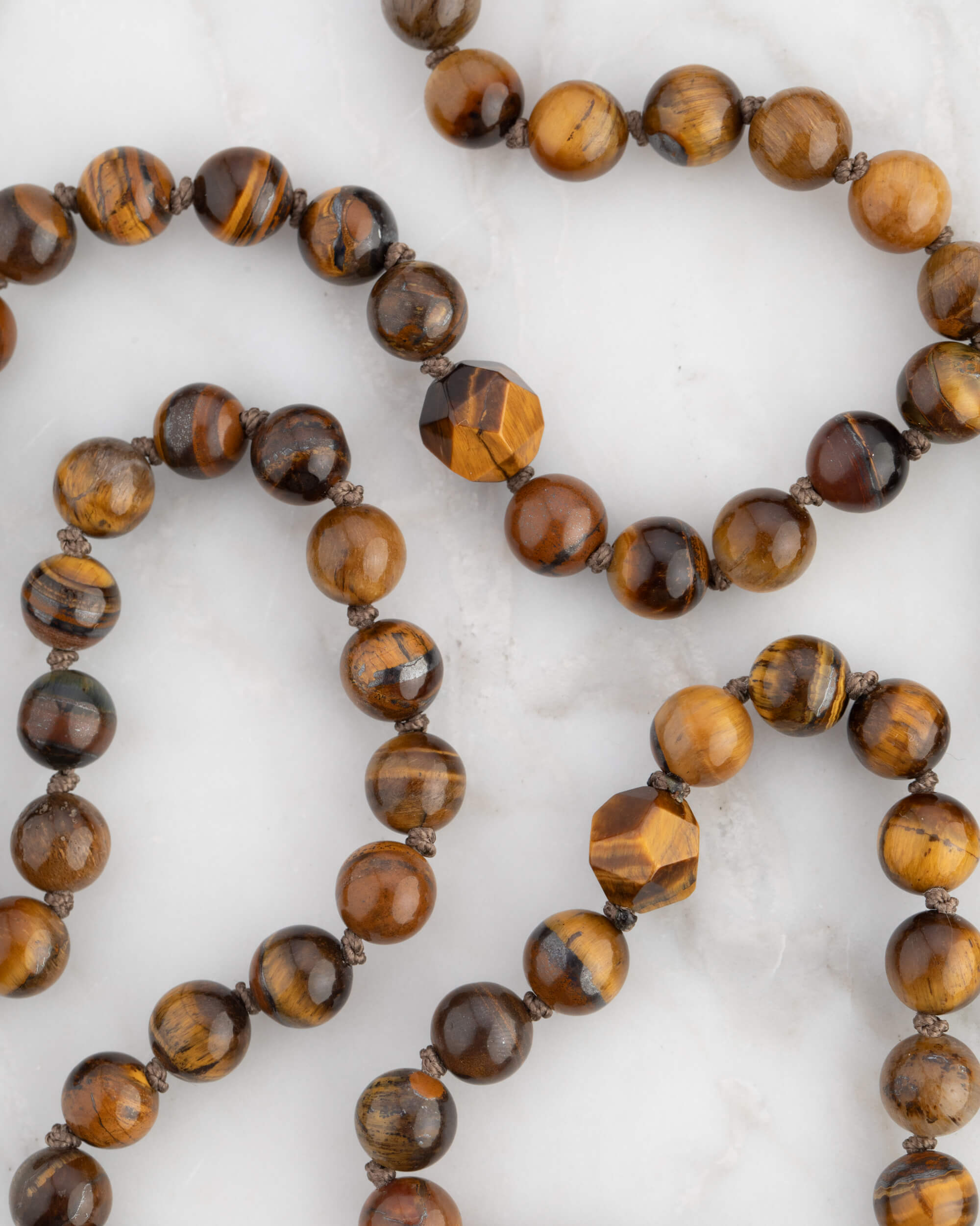 Codificador Doble Ojo de Tigre 90 Cuentas - Protección y Claridad (Agesta)