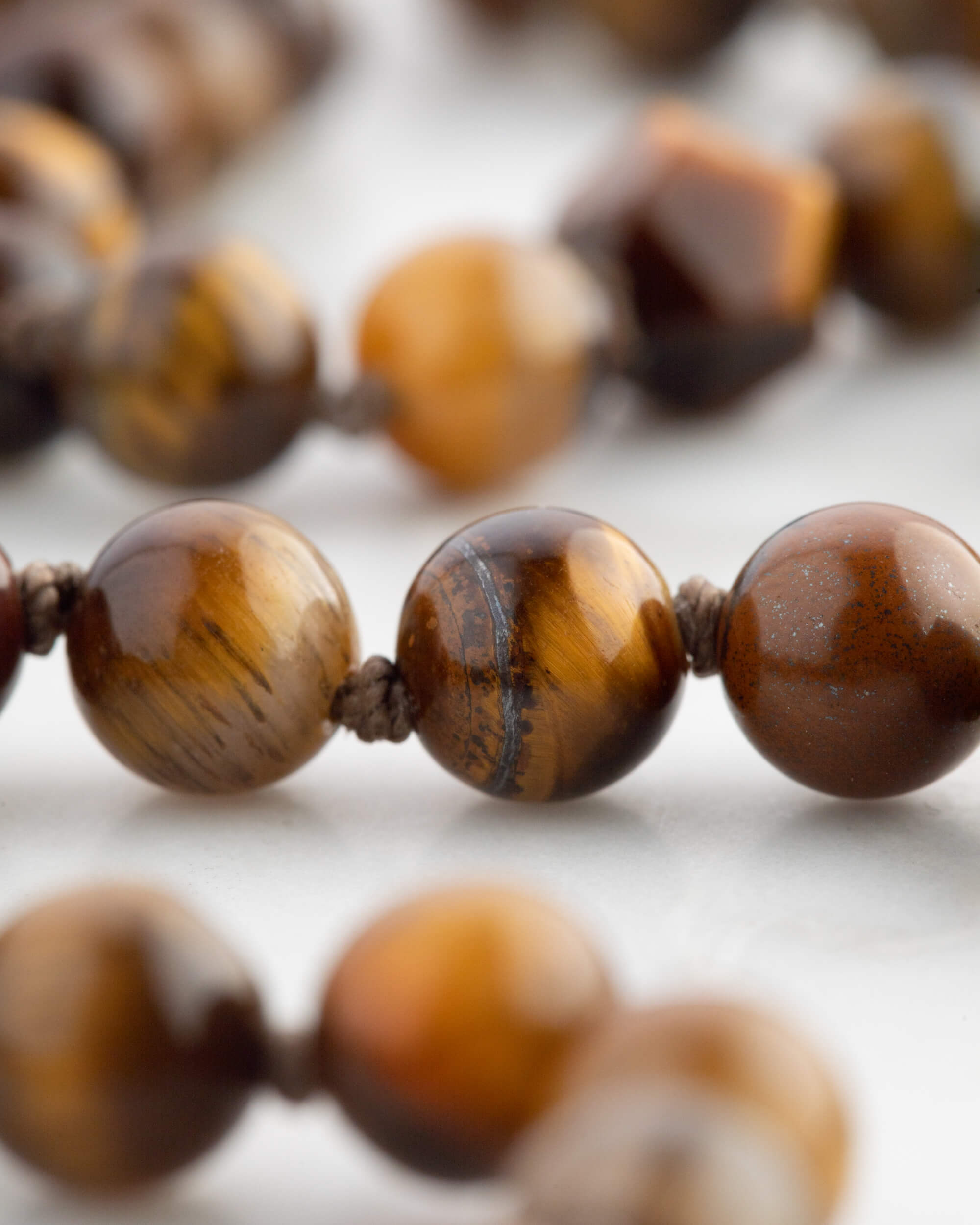 Codificador Doble Ojo de Tigre 90 Cuentas - Protección y Claridad (Agesta)