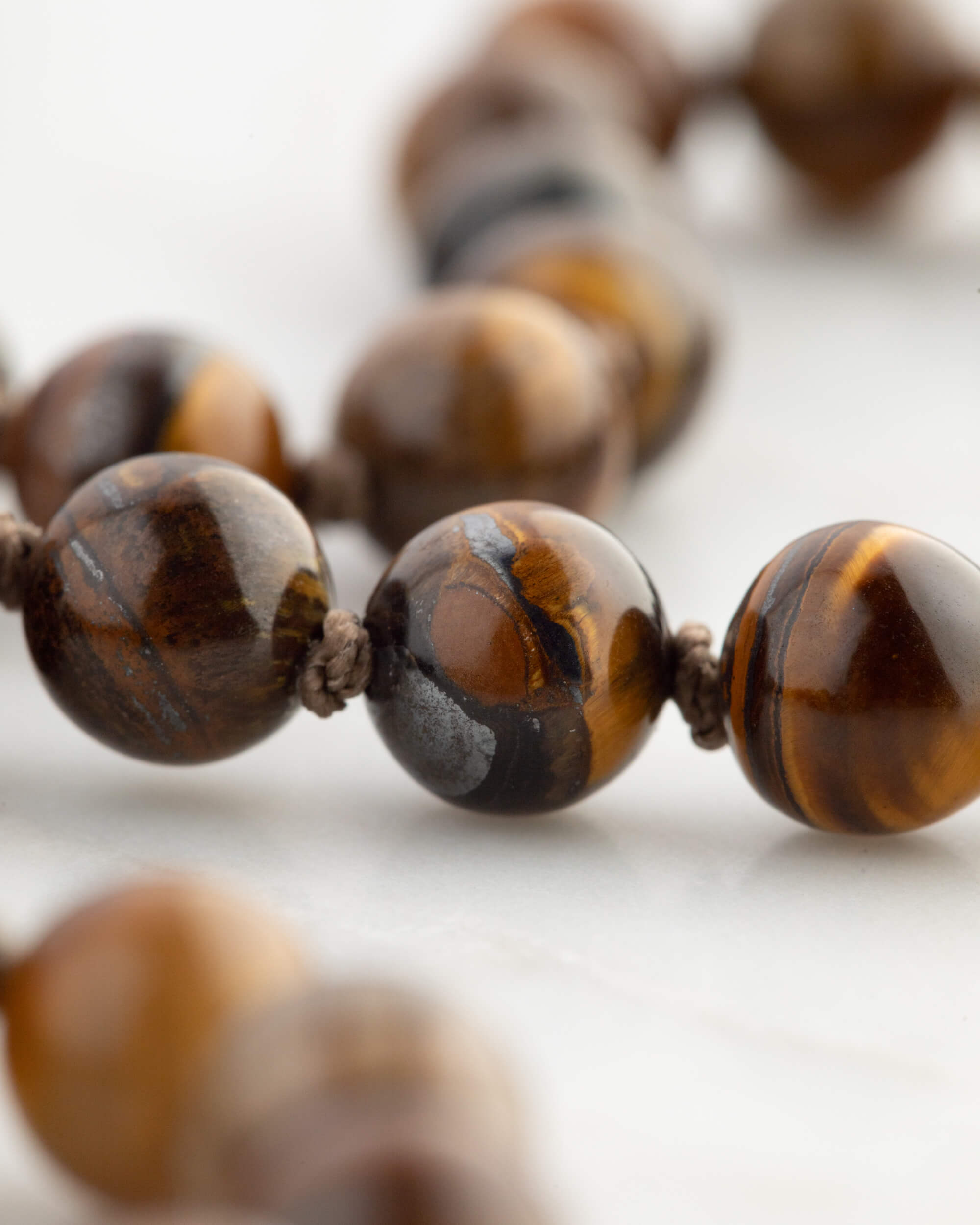 Codificador Doble Ojo de Tigre 90 Cuentas - Protección y Claridad (Agesta)