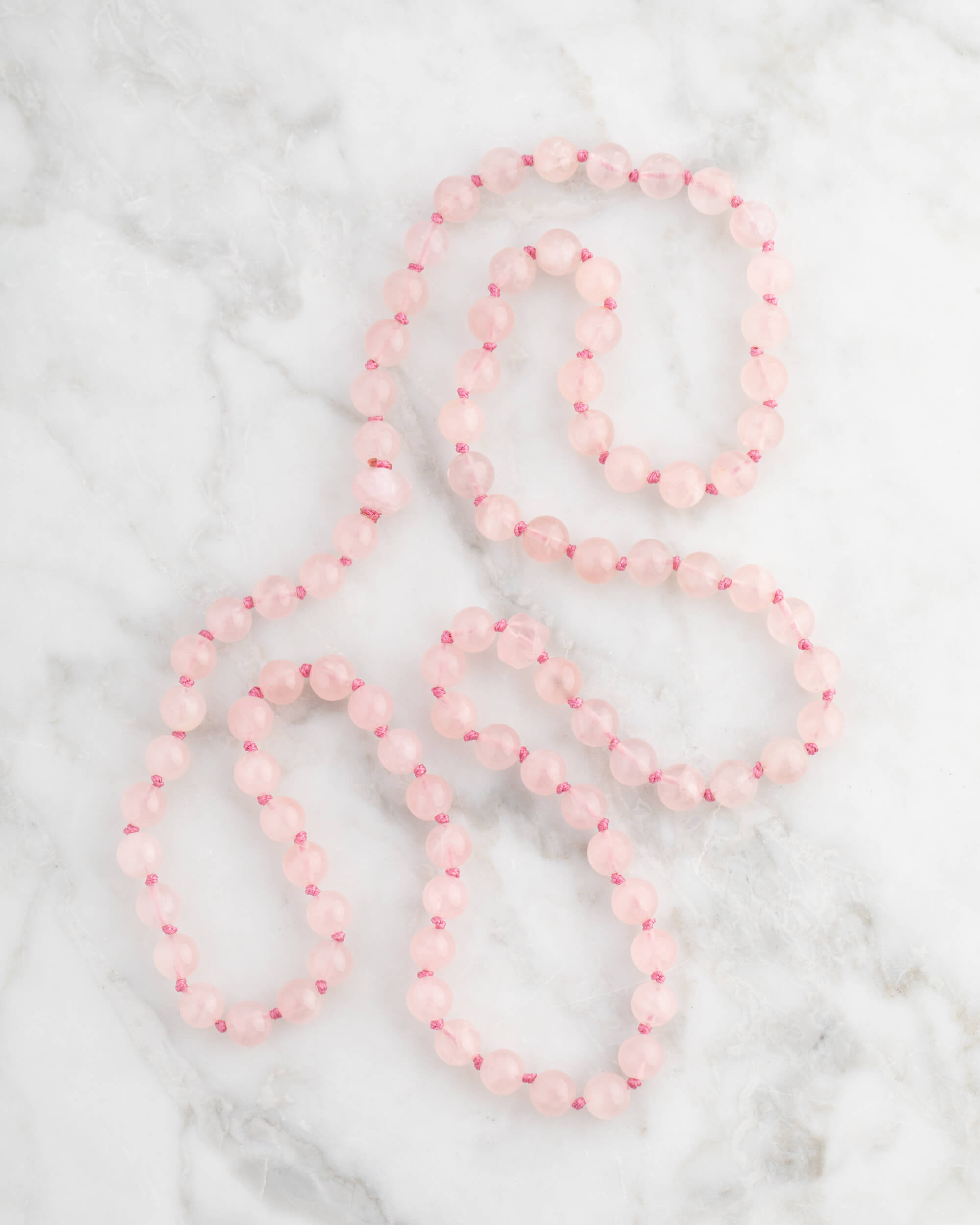 Codificador Doble de Cuarzo Rosa (8 mm)