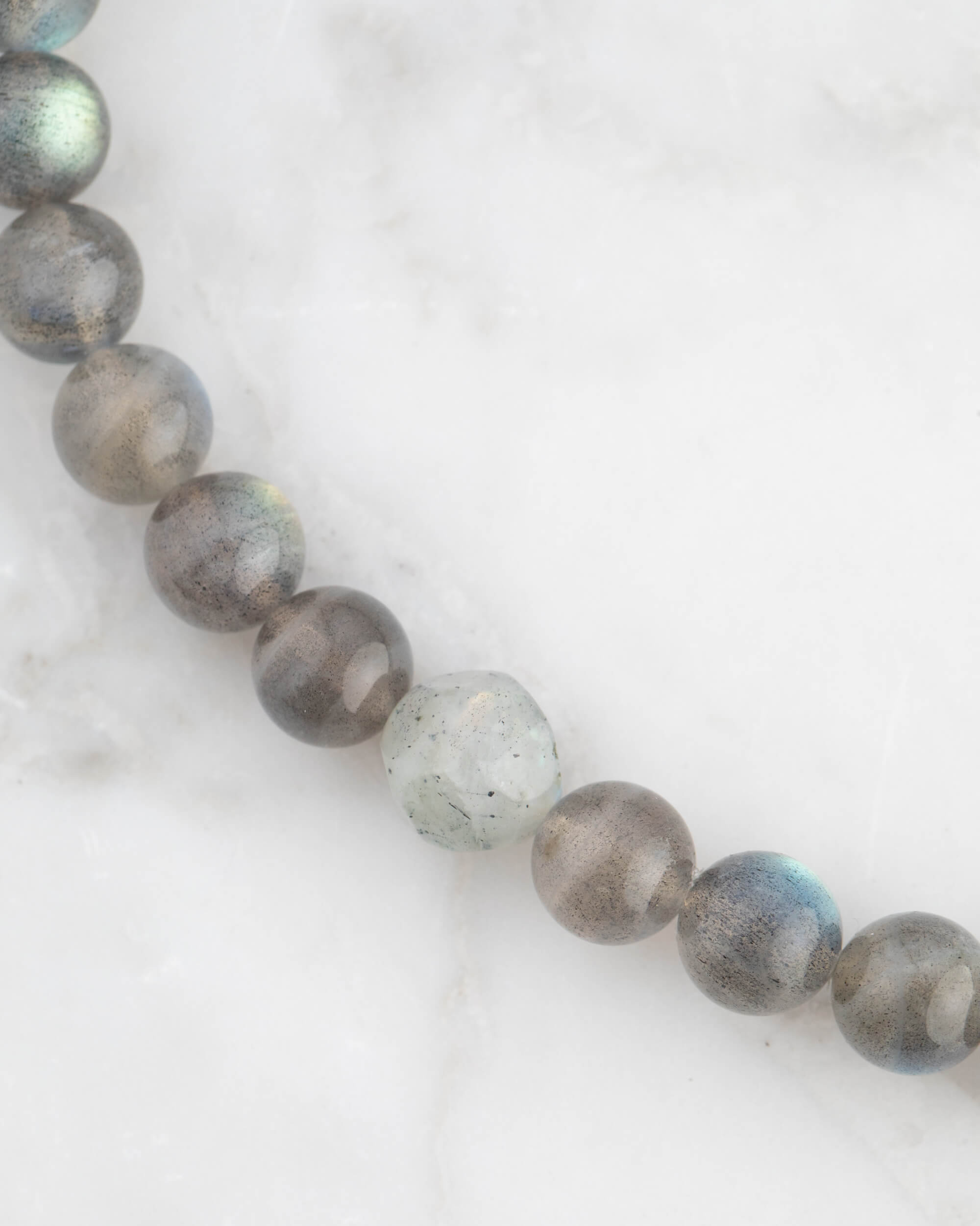 Codificador de Mano Labradorita 34 cm - Intuición y Magia (Agesta)