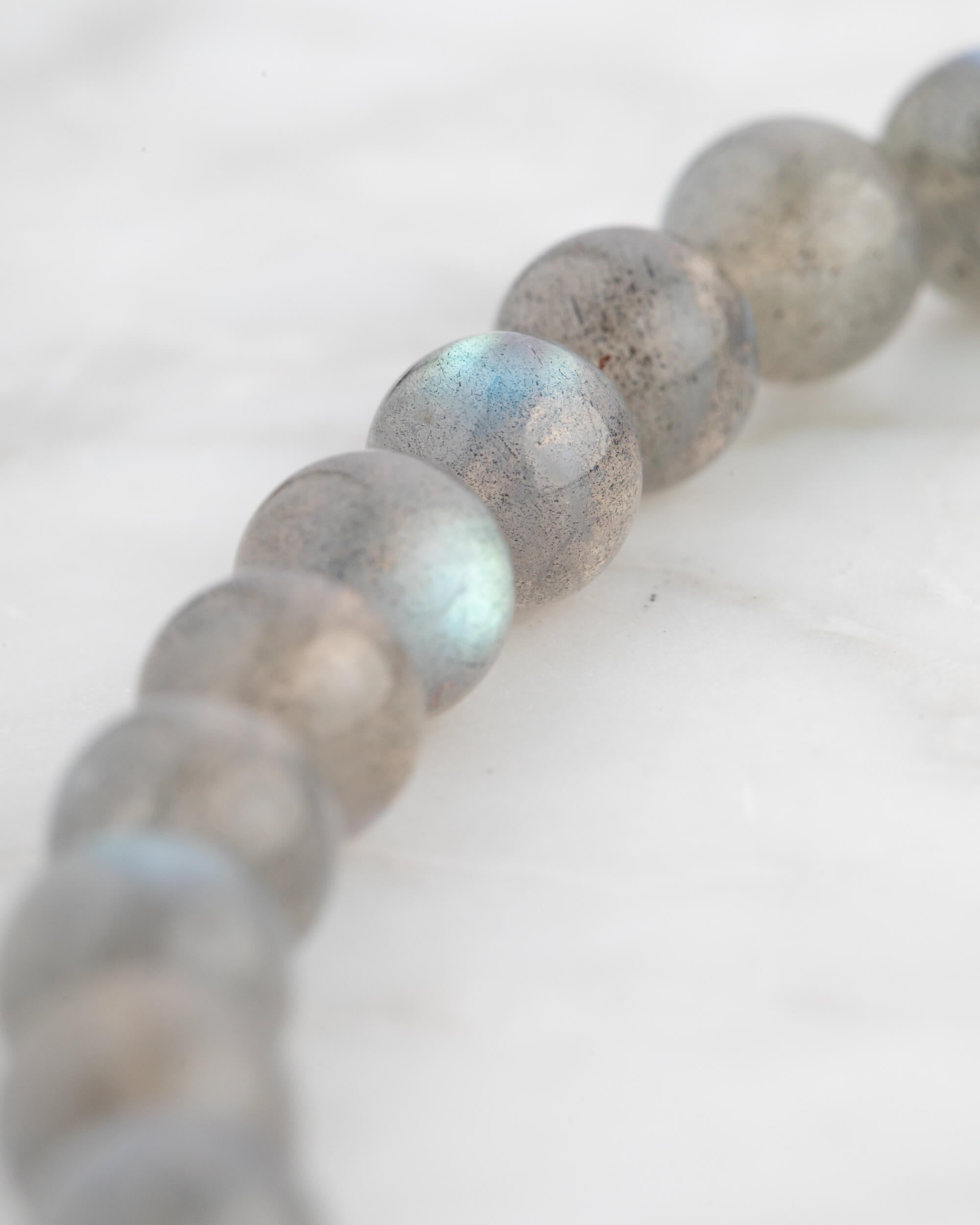 Codificador de Mano Labradorita 34 cm - Intuición y Magia (Agesta)