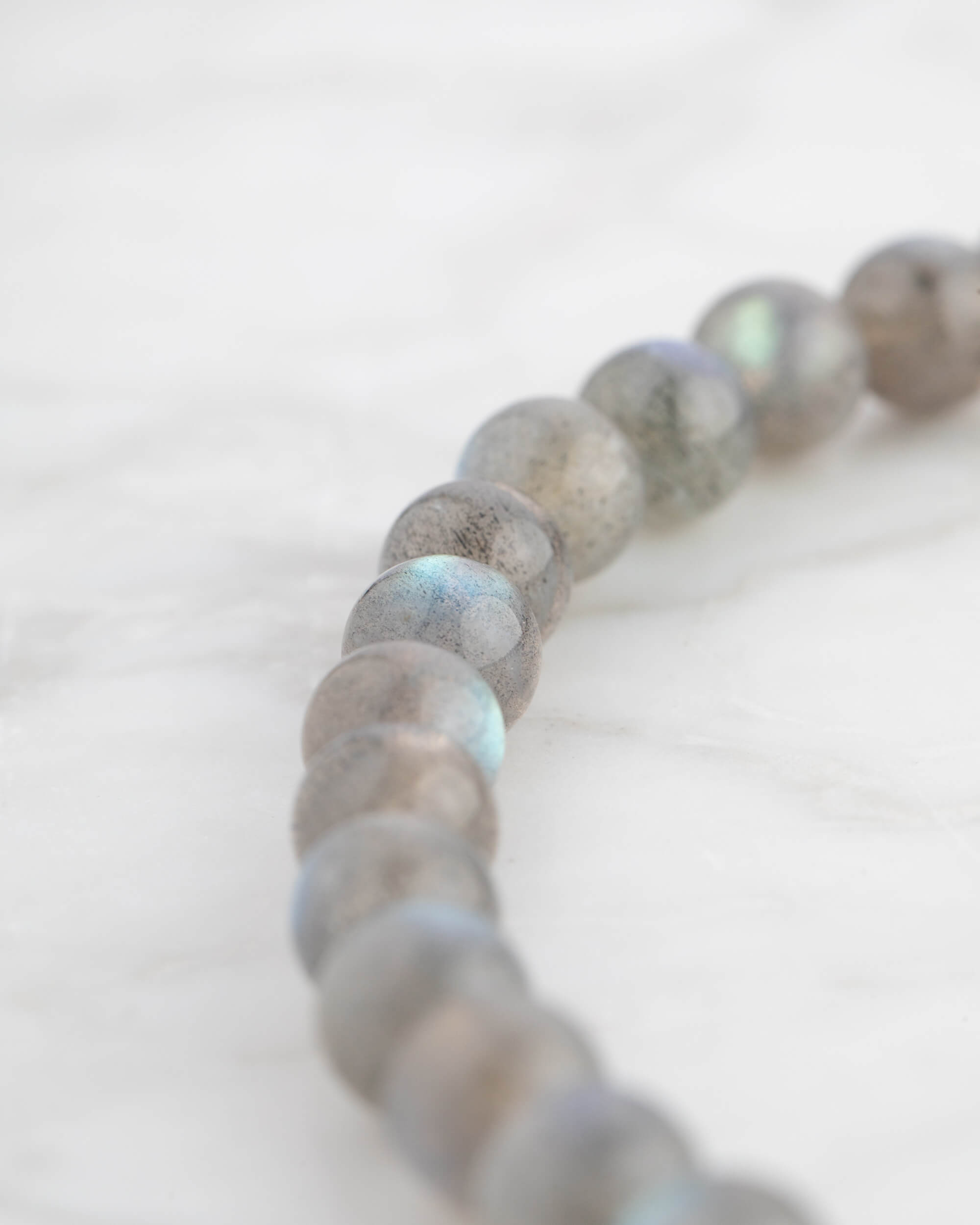 Codificador de Mano Labradorita 34 cm - Intuición y Magia (Agesta)