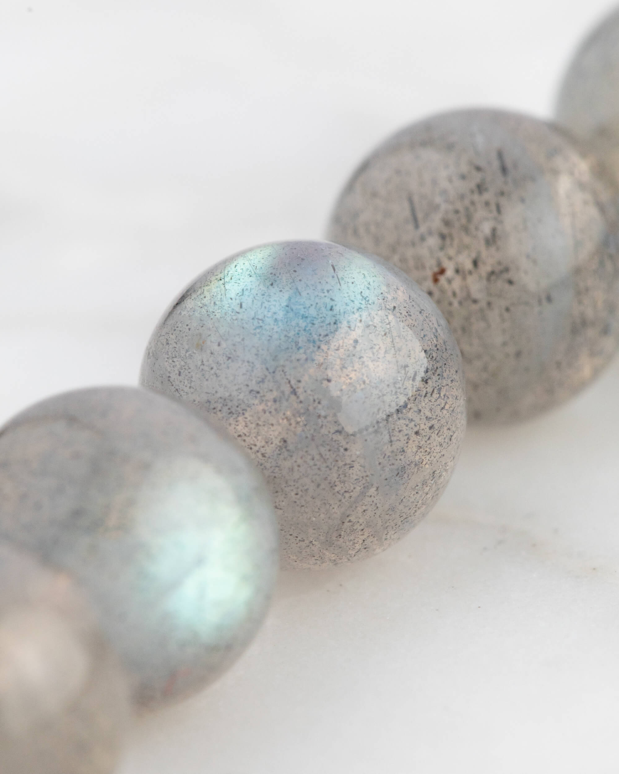 Codificador de Mano Labradorita 34 cm - Intuición y Magia (Agesta)