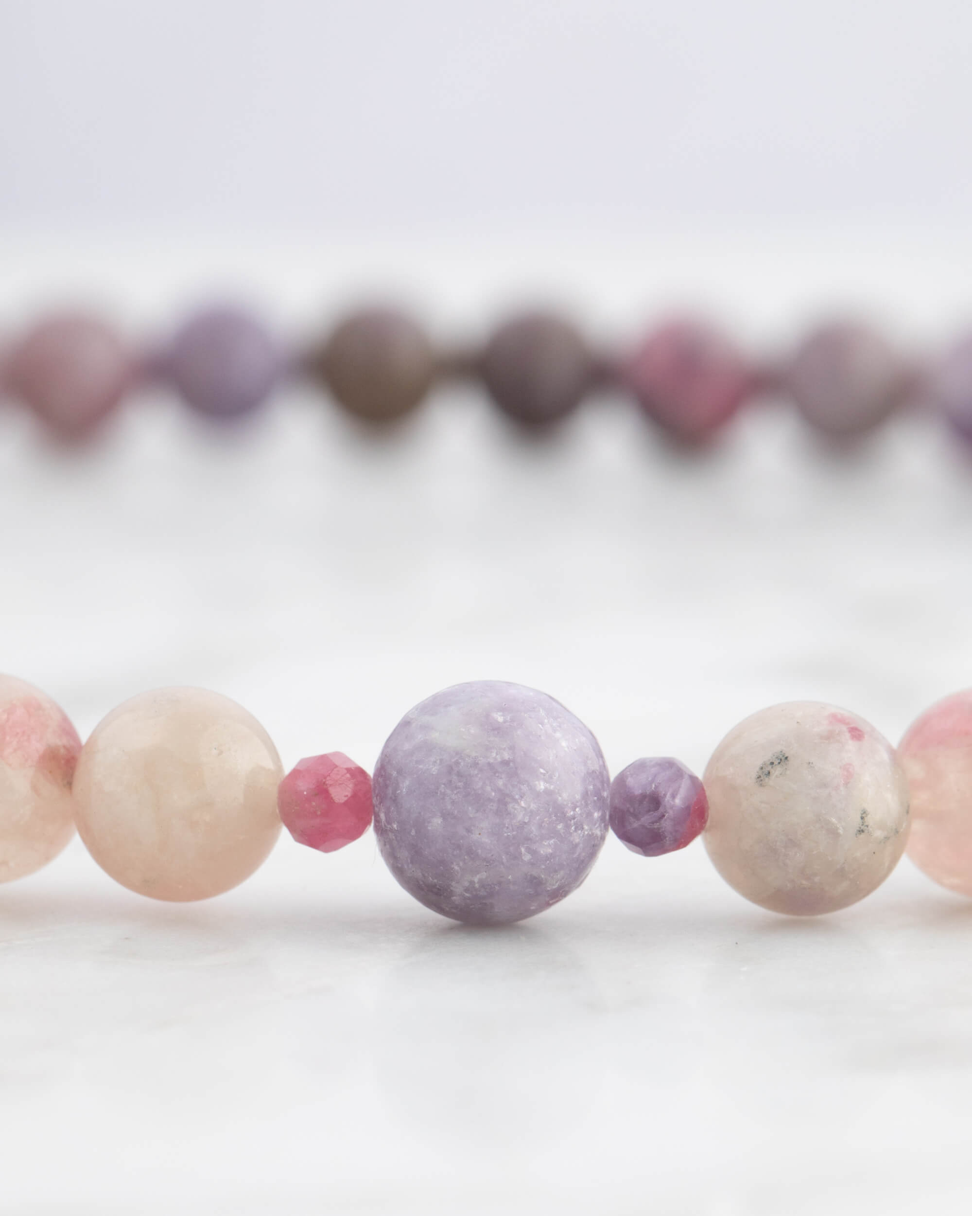 Codificador de Turmalina Rosa (34 cm)