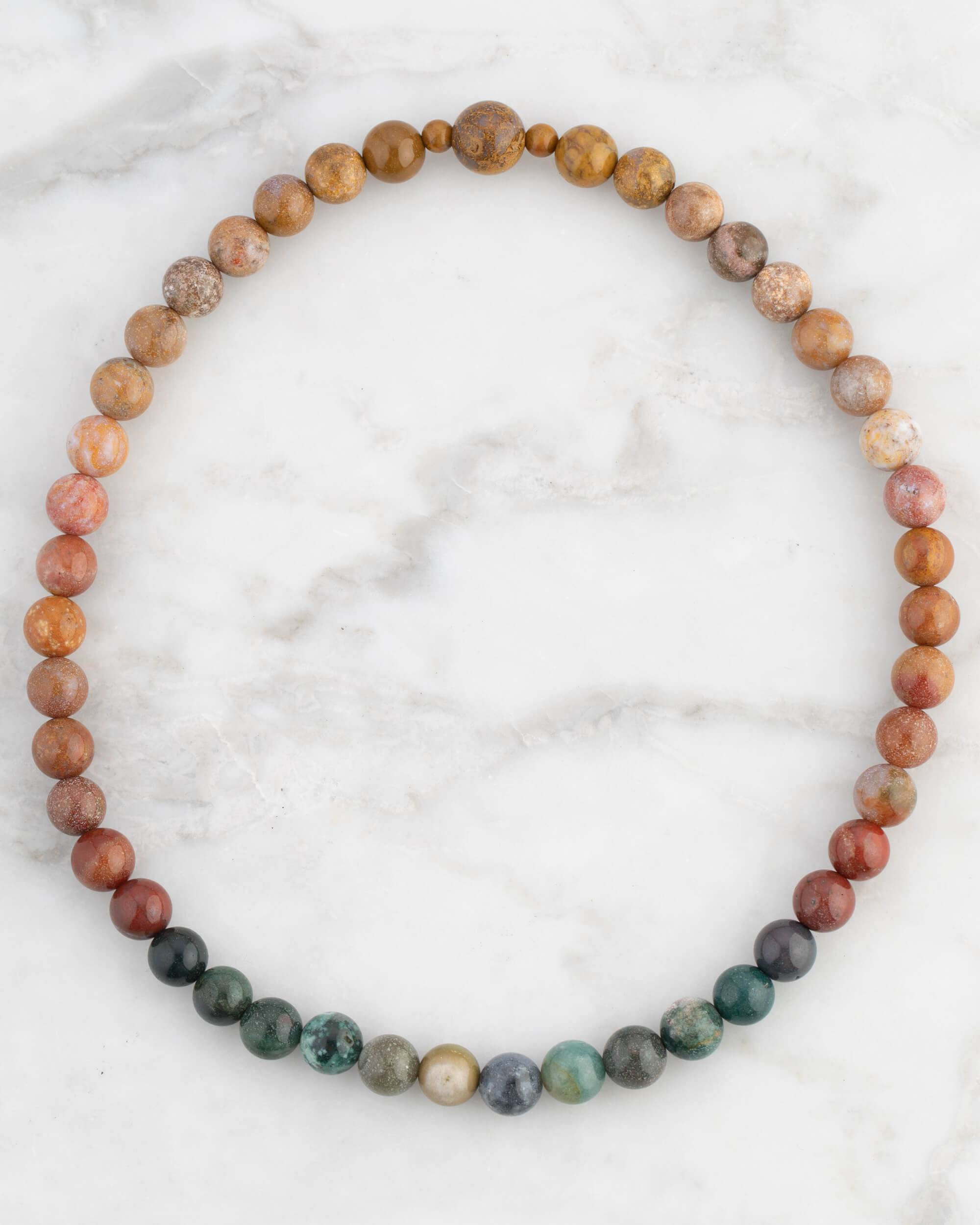 Codificador de Mano Jaspe Oceánico 34 cm - Arraigo y Calma (Agesta)