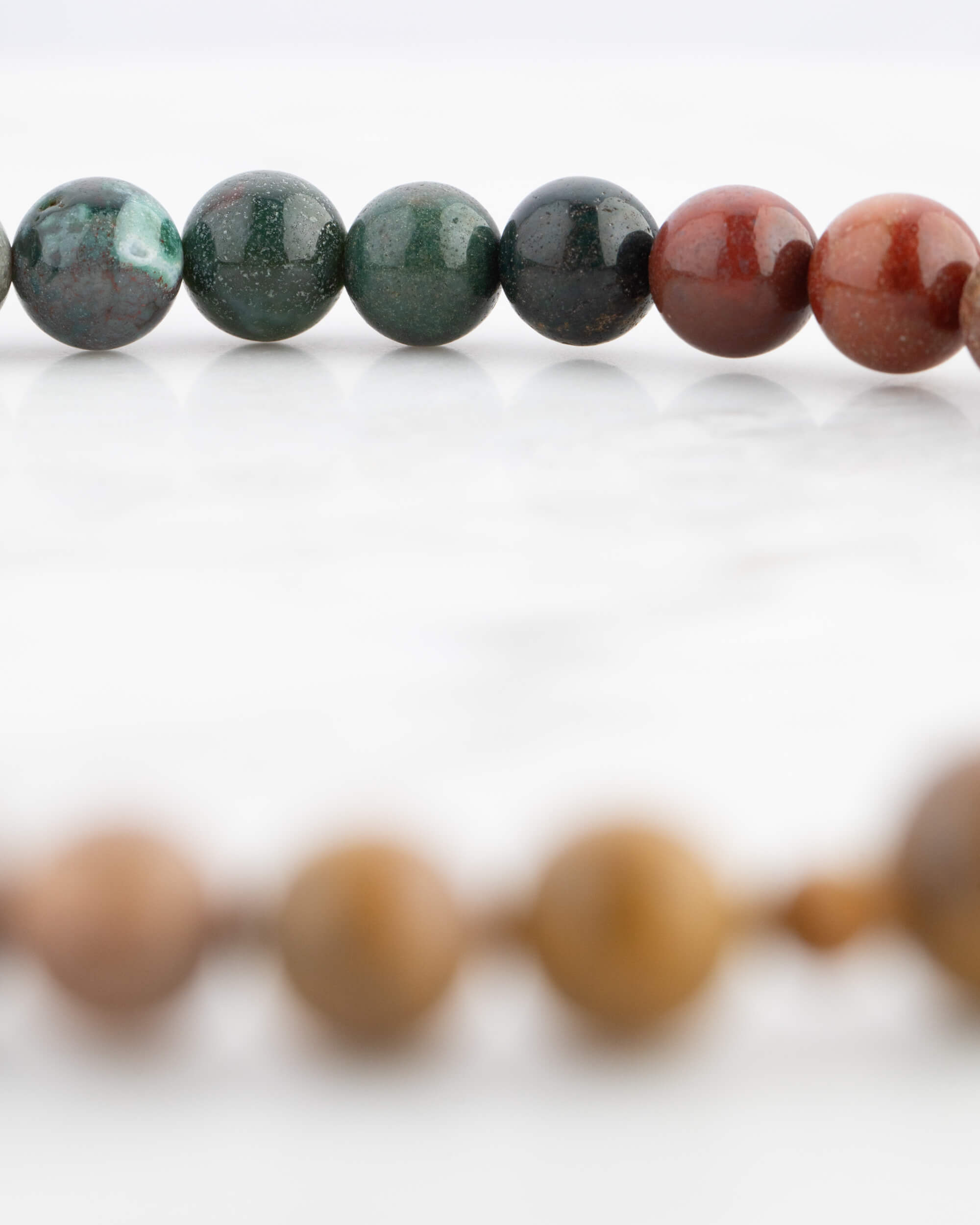 Codificador de Mano Jaspe Oceánico 34 cm - Arraigo y Calma (Agesta)