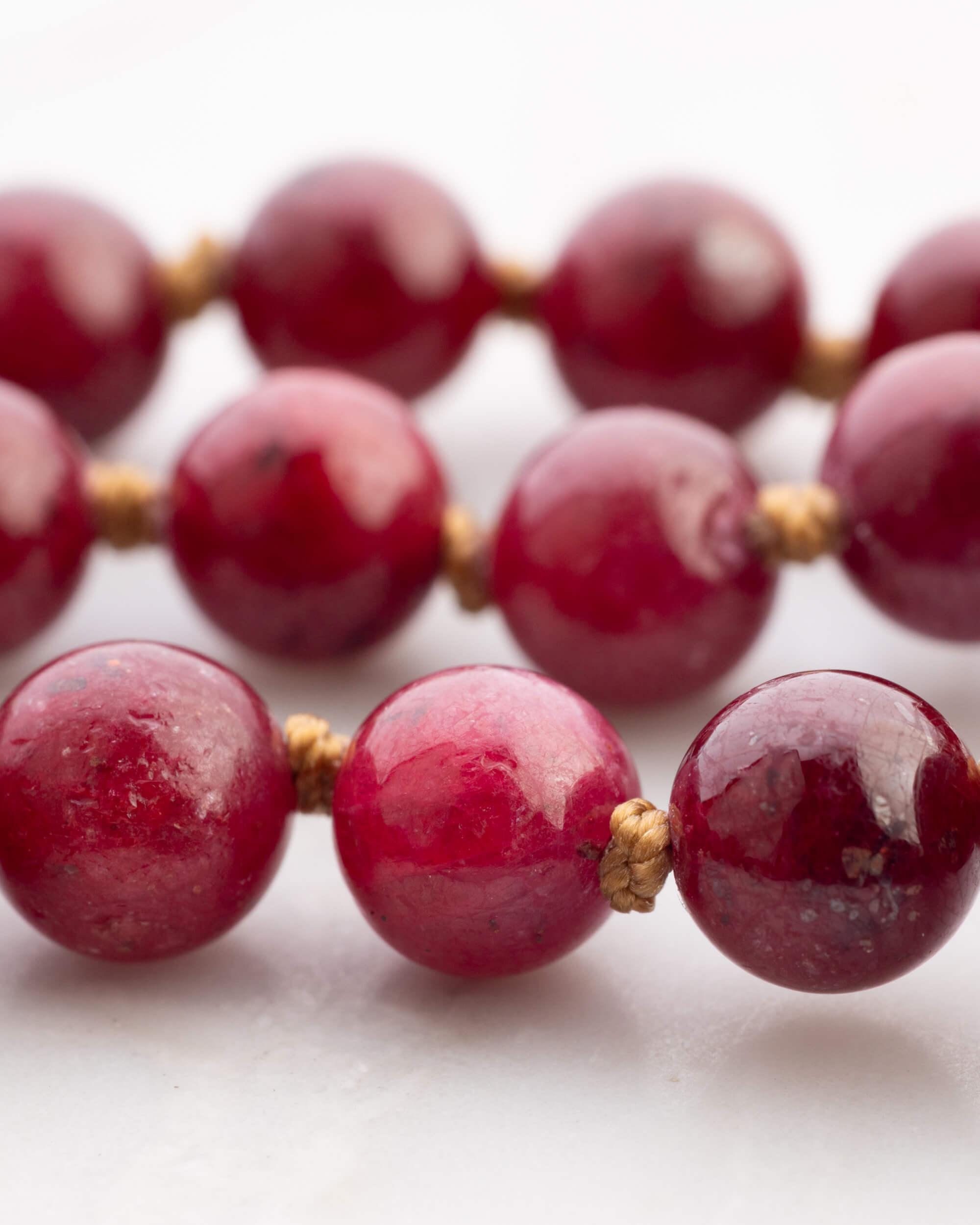 Japa Mala de Rubí (8 mm)