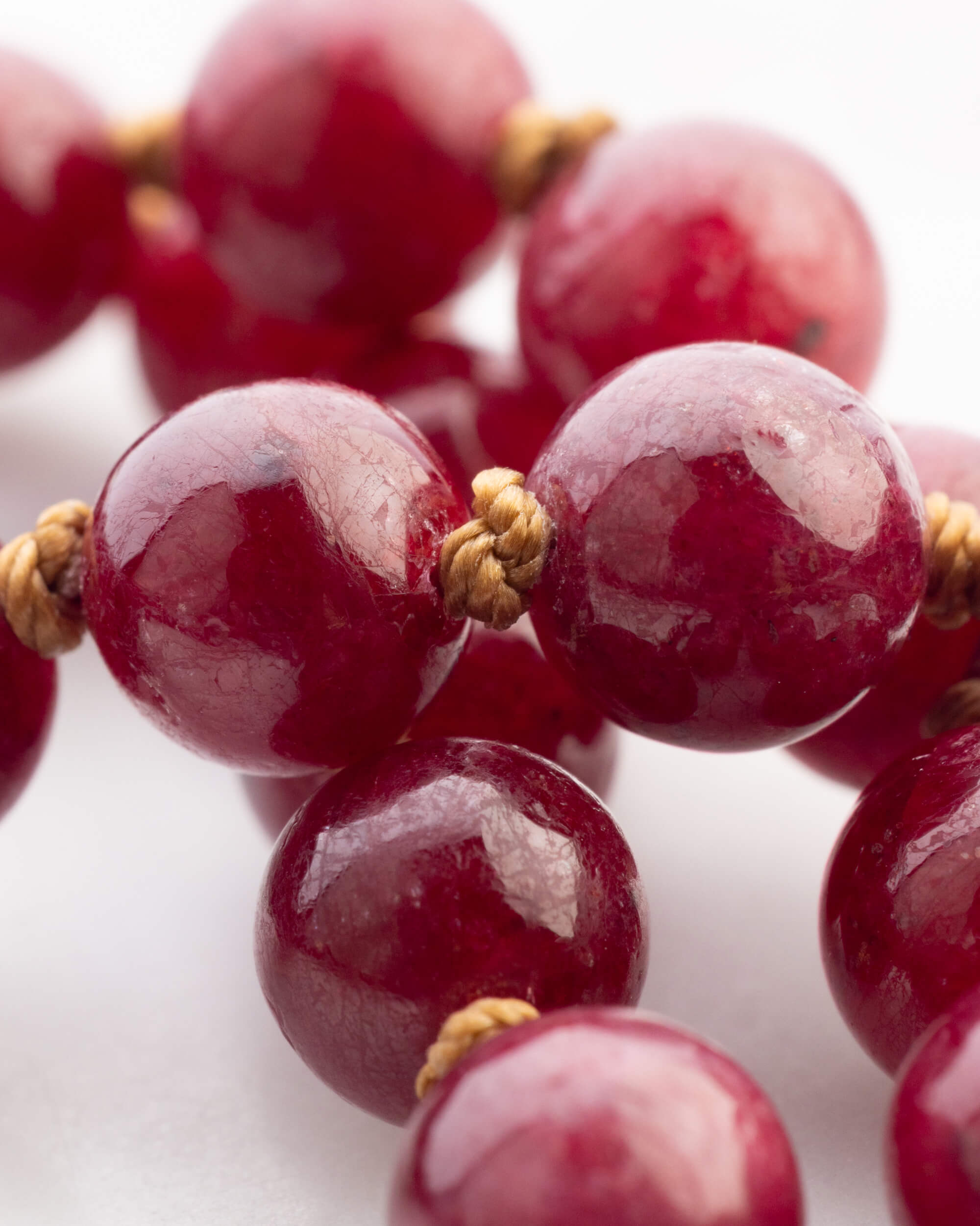 Japa Mala de Rubí (8 mm)