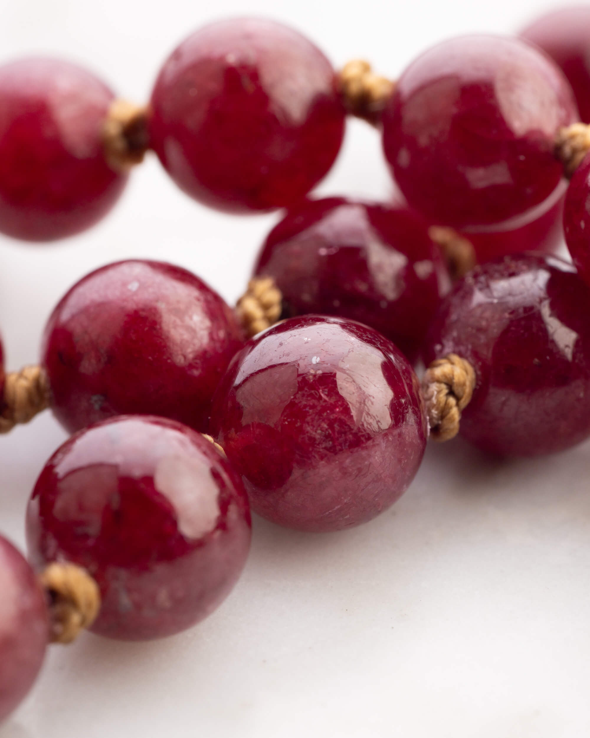 Japa Mala de Rubí (8 mm)