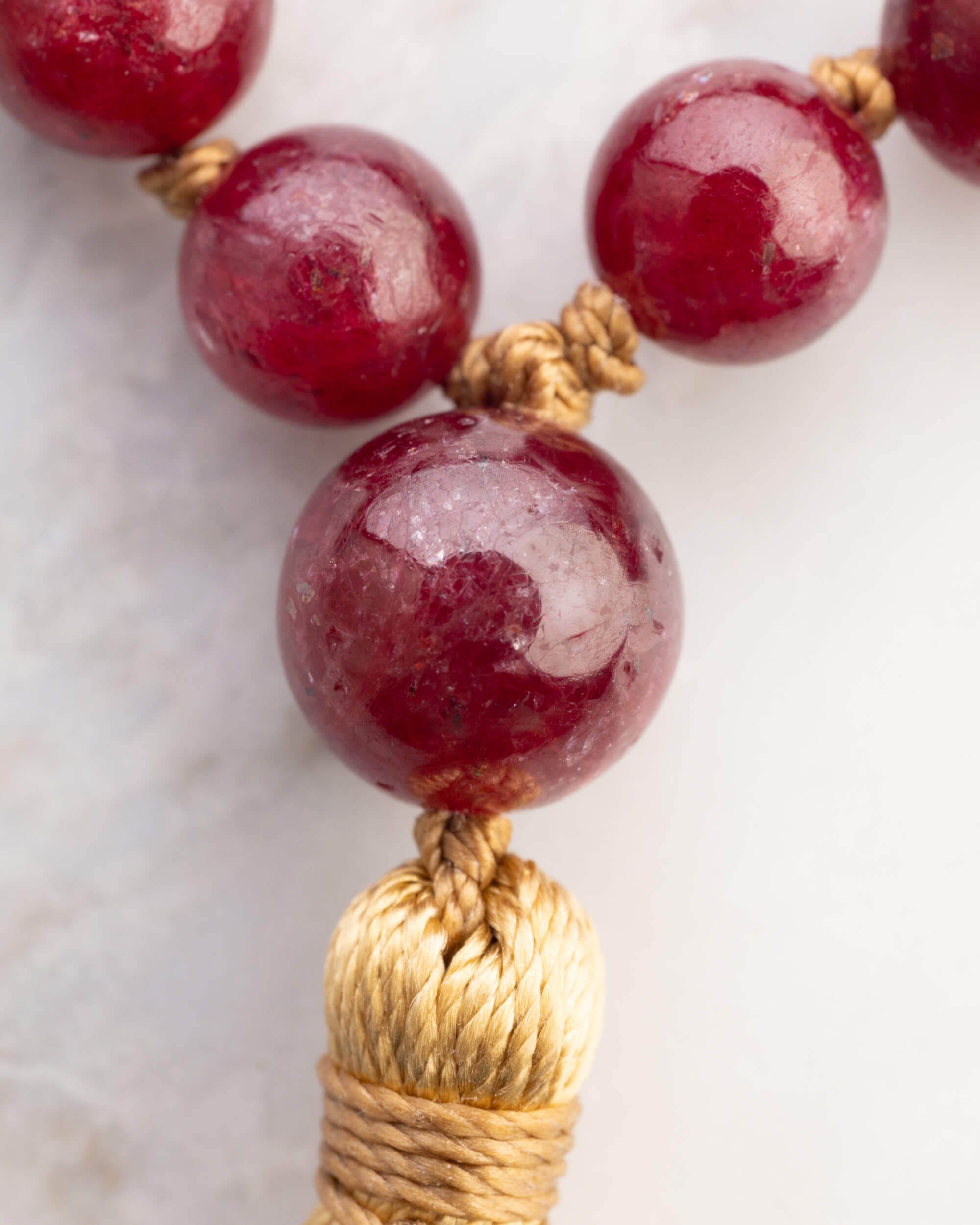 Japa Mala de Rubí (8 mm)