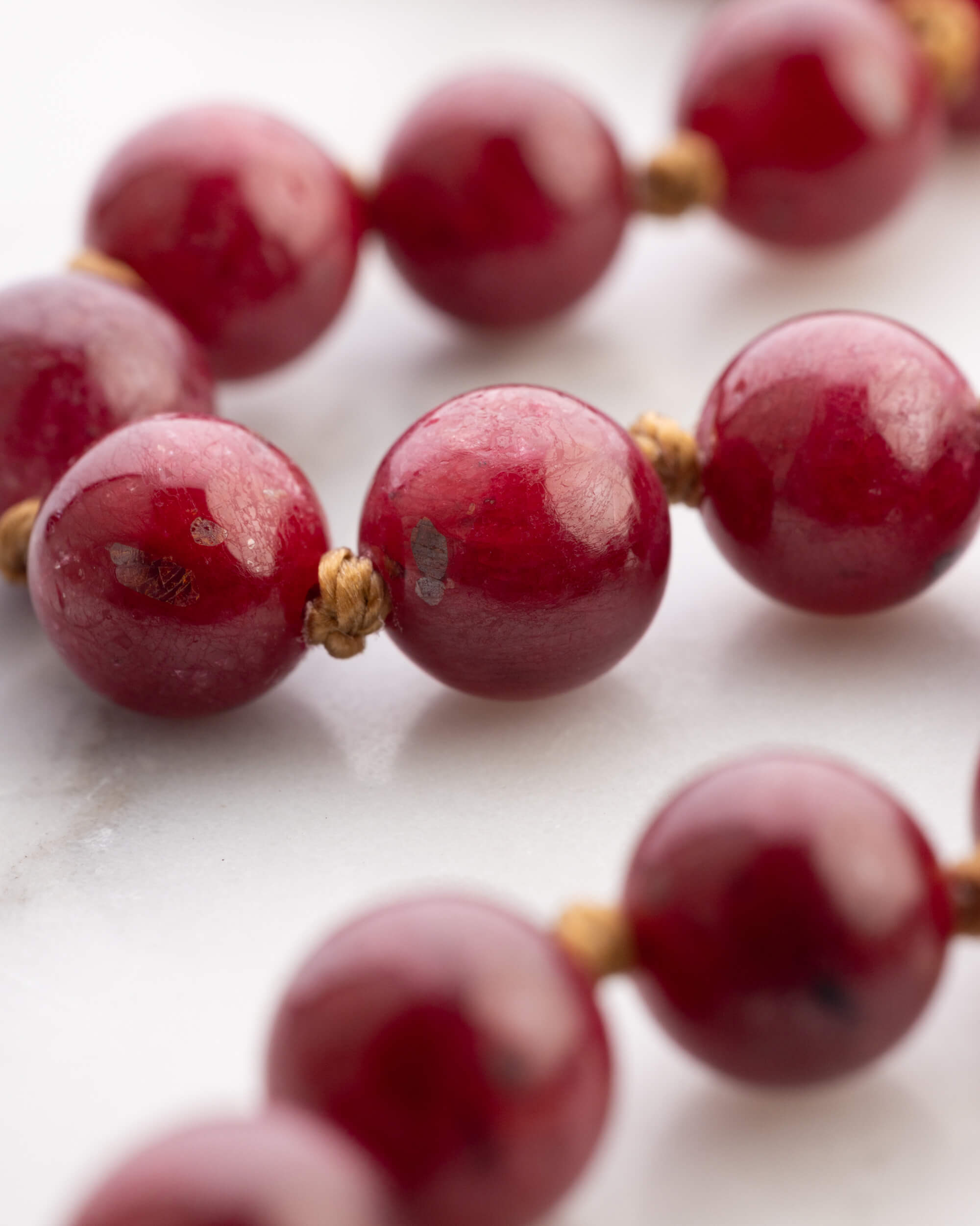 Japa Mala de Rubí (8 mm)